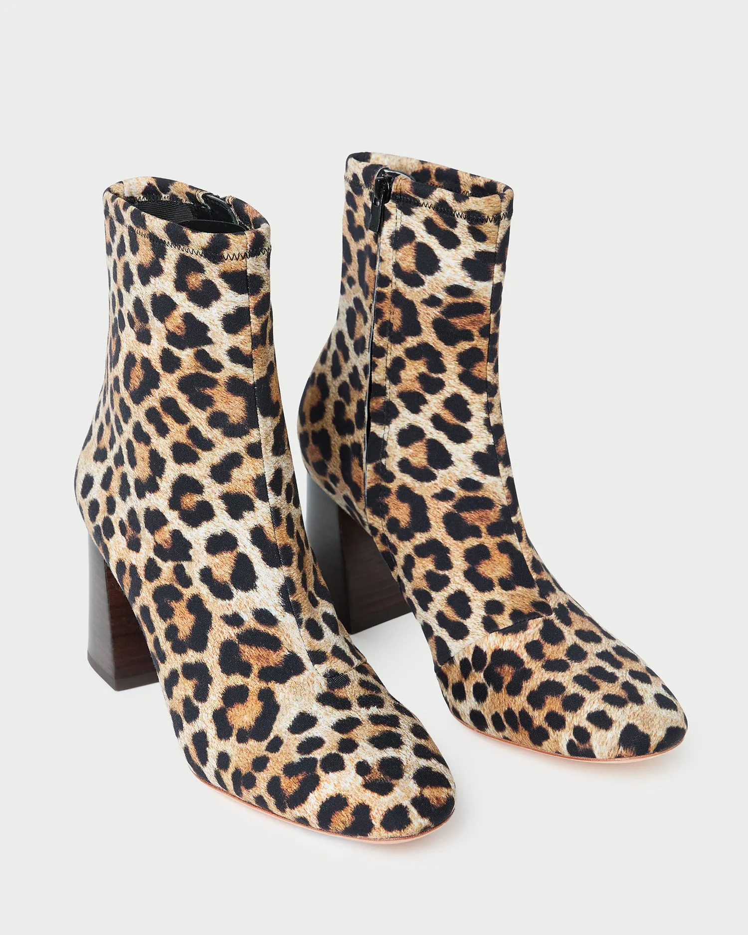 Elise Leopard Jersey Ankle Boot sold by Loeffler Randall product image thumbnail 3