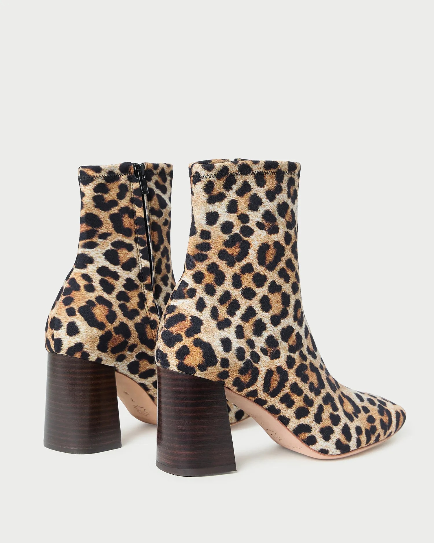 Elise Leopard Jersey Ankle Boot sold by Loeffler Randall product image thumbnail 5