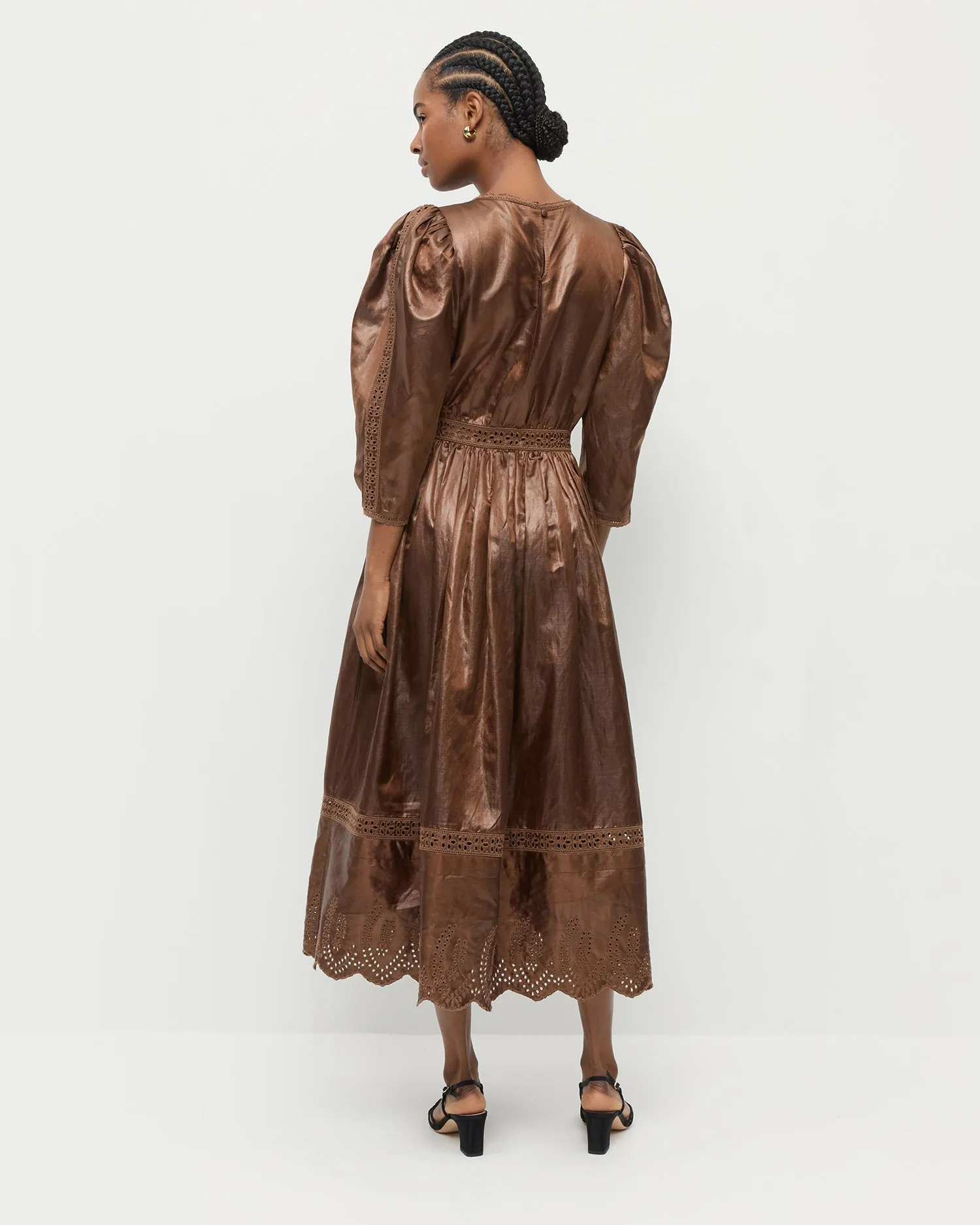 Thelma Eyelet Dress sold by Loeffler Randall product image thumbnail 3