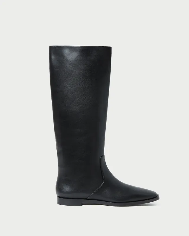 Tilly Black Leather Tall Boot sold by Loeffler Randall