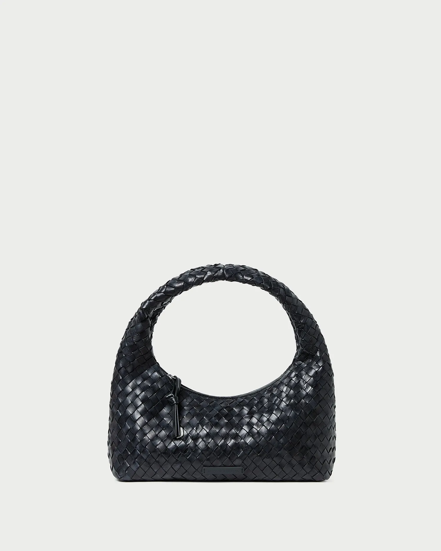 Mercer Black Woven Shoulder Bag sold by Loeffler Randall
