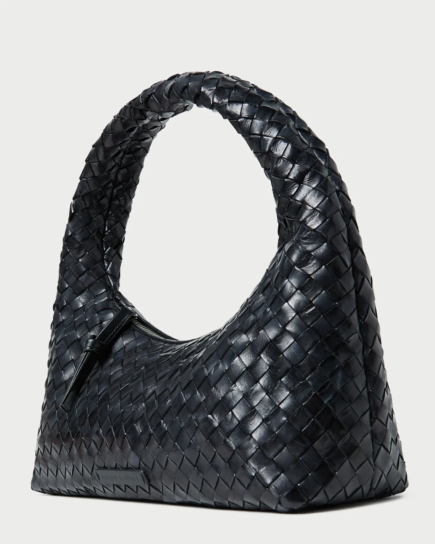 Mercer Black Woven Shoulder Bag sold by Loeffler Randall product image thumbnail 3