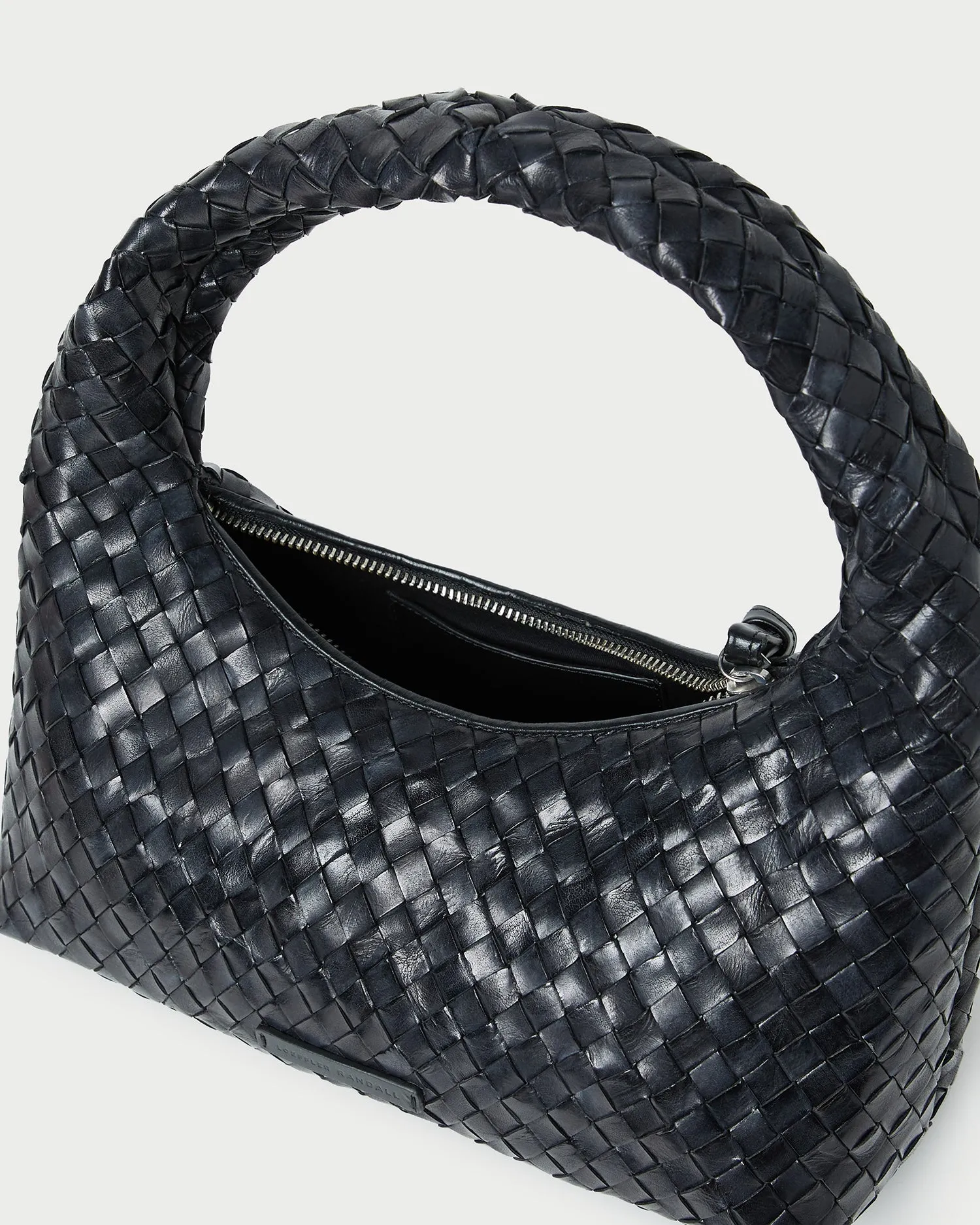 Mercer Black Woven Shoulder Bag sold by Loeffler Randall product image thumbnail 4
