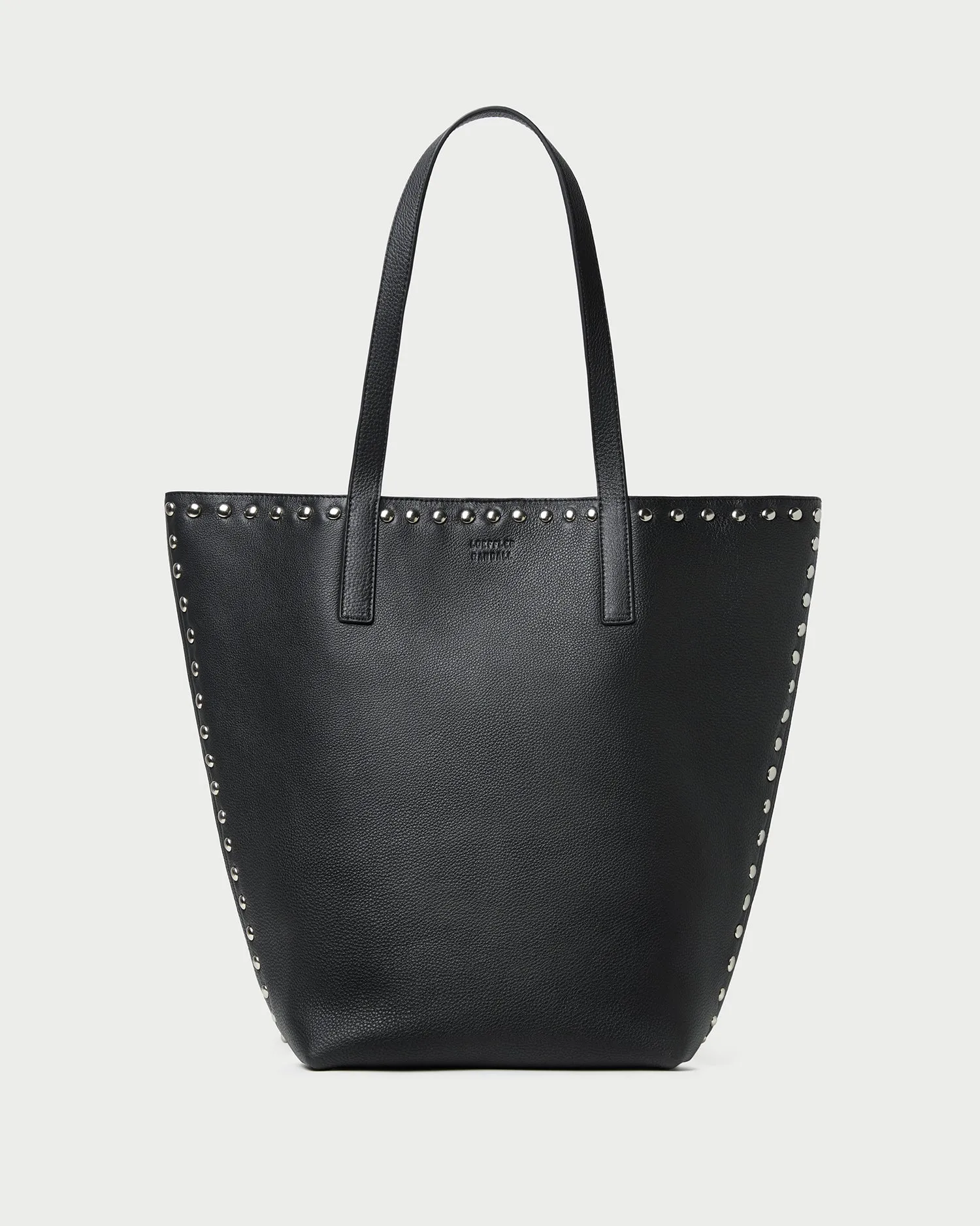 Walker Black/Silver Leather Tote sold by Loeffler Randall