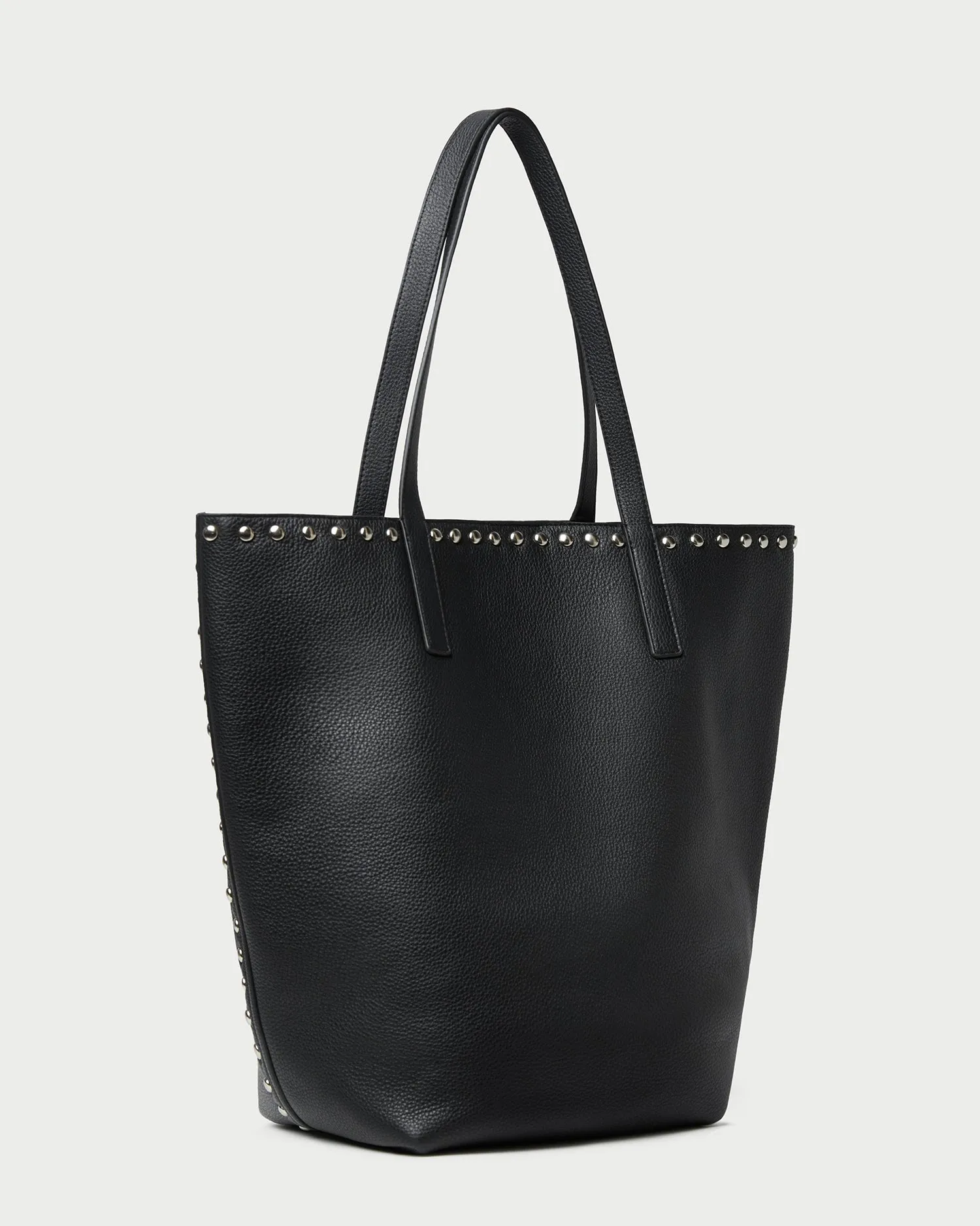 Walker Black/Silver Leather Tote sold by Loeffler Randall product image thumbnail 2