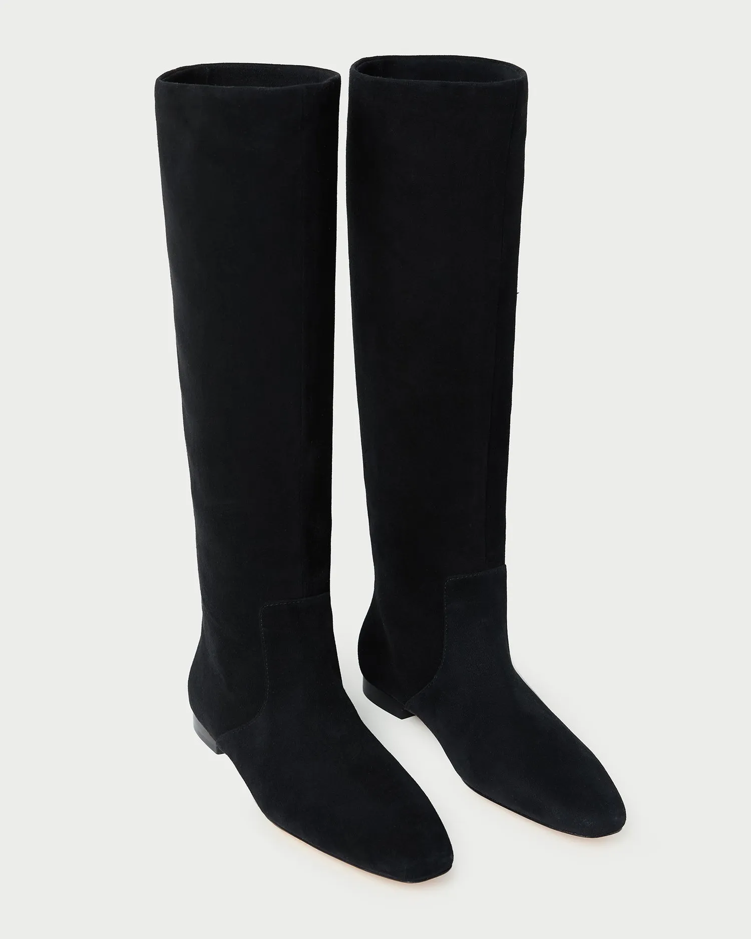 Lillian Black Suede Tall Boot sold by Loeffler Randall product image thumbnail 3