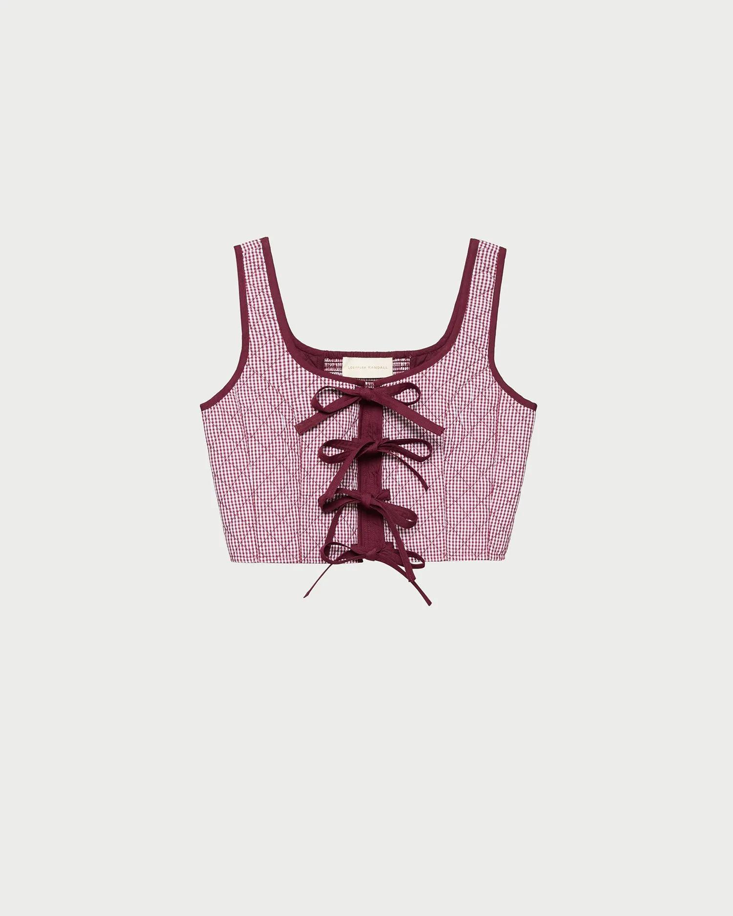 Callista Tie-Front Vest sold by Loeffler Randall product image thumbnail 2