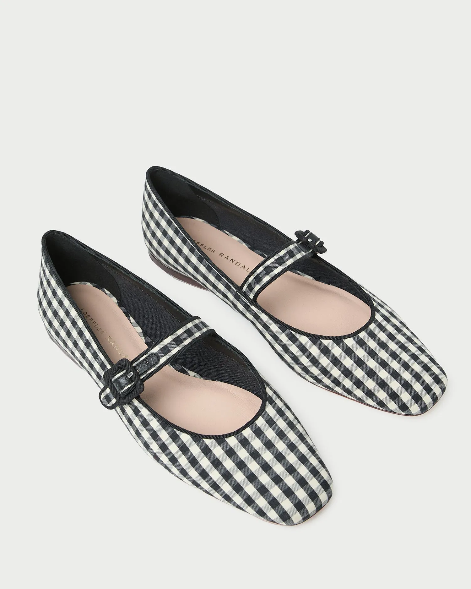 Ginger Black/White Gingham Mary Jane sold by Loeffler Randall product image thumbnail 4