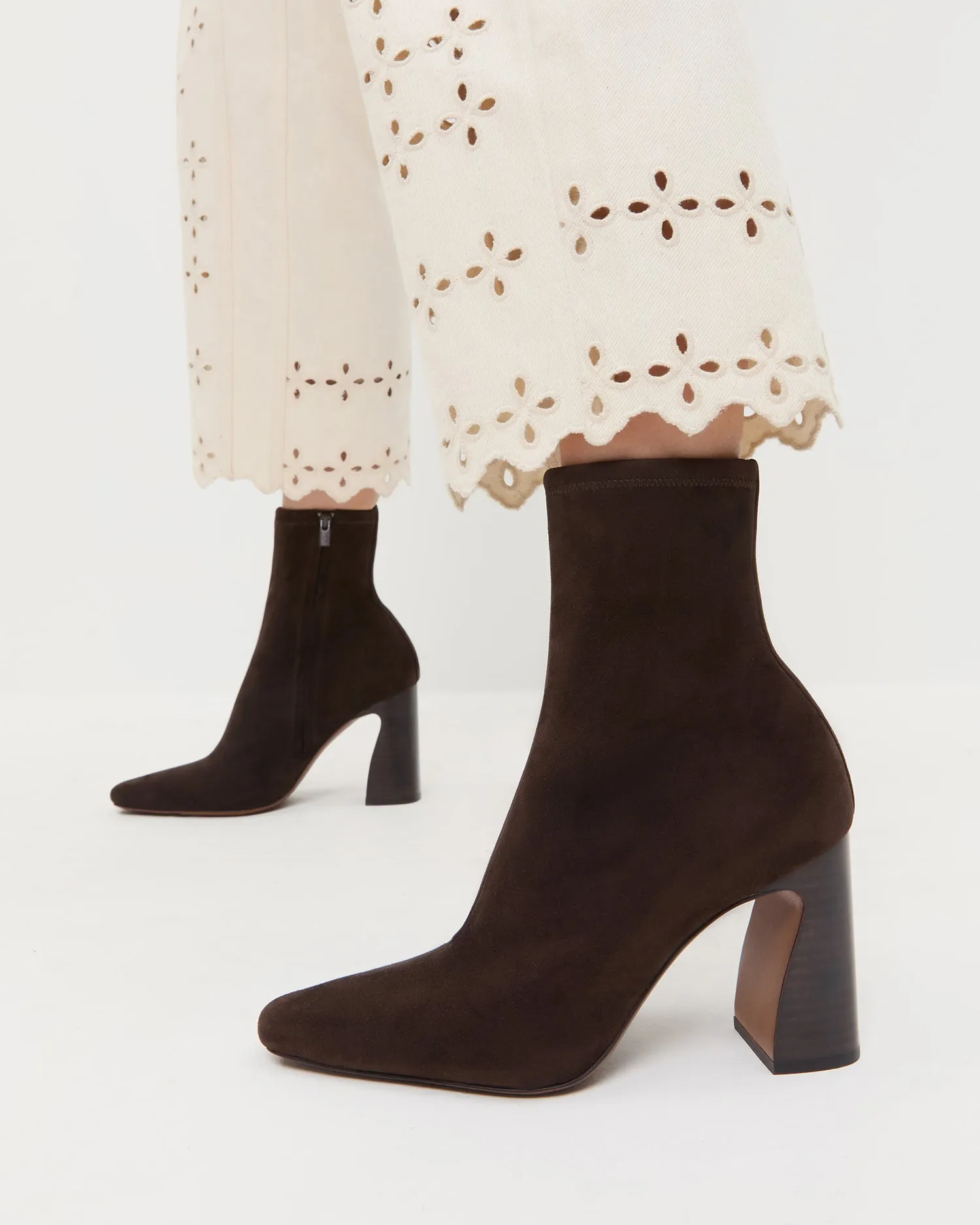 Chloe Brown Suede Ankle Boot sold by Loeffler Randall product image thumbnail 2