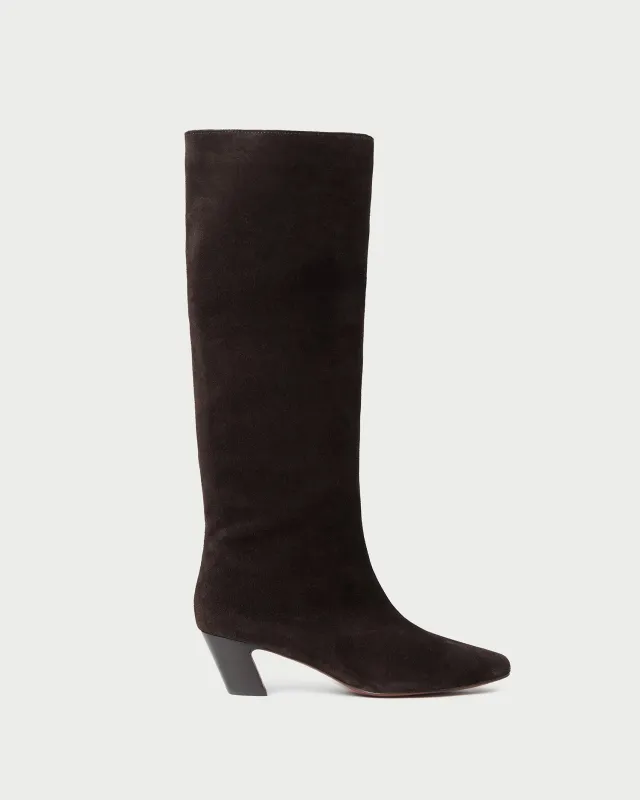 Marley Brown Suede Tall Boot sold by Loeffler Randall