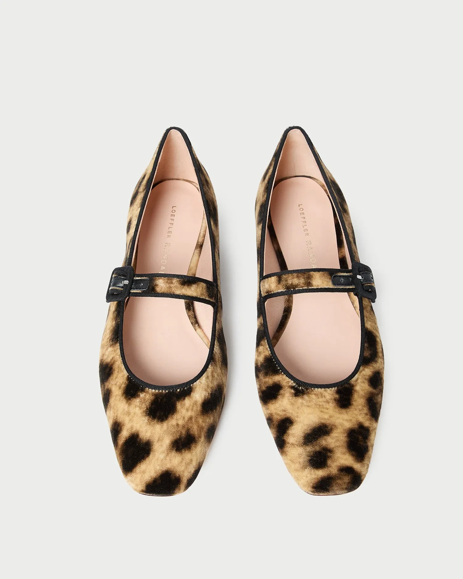 Ginger Leopard Velvet Mary Jane sold by Loeffler Randall