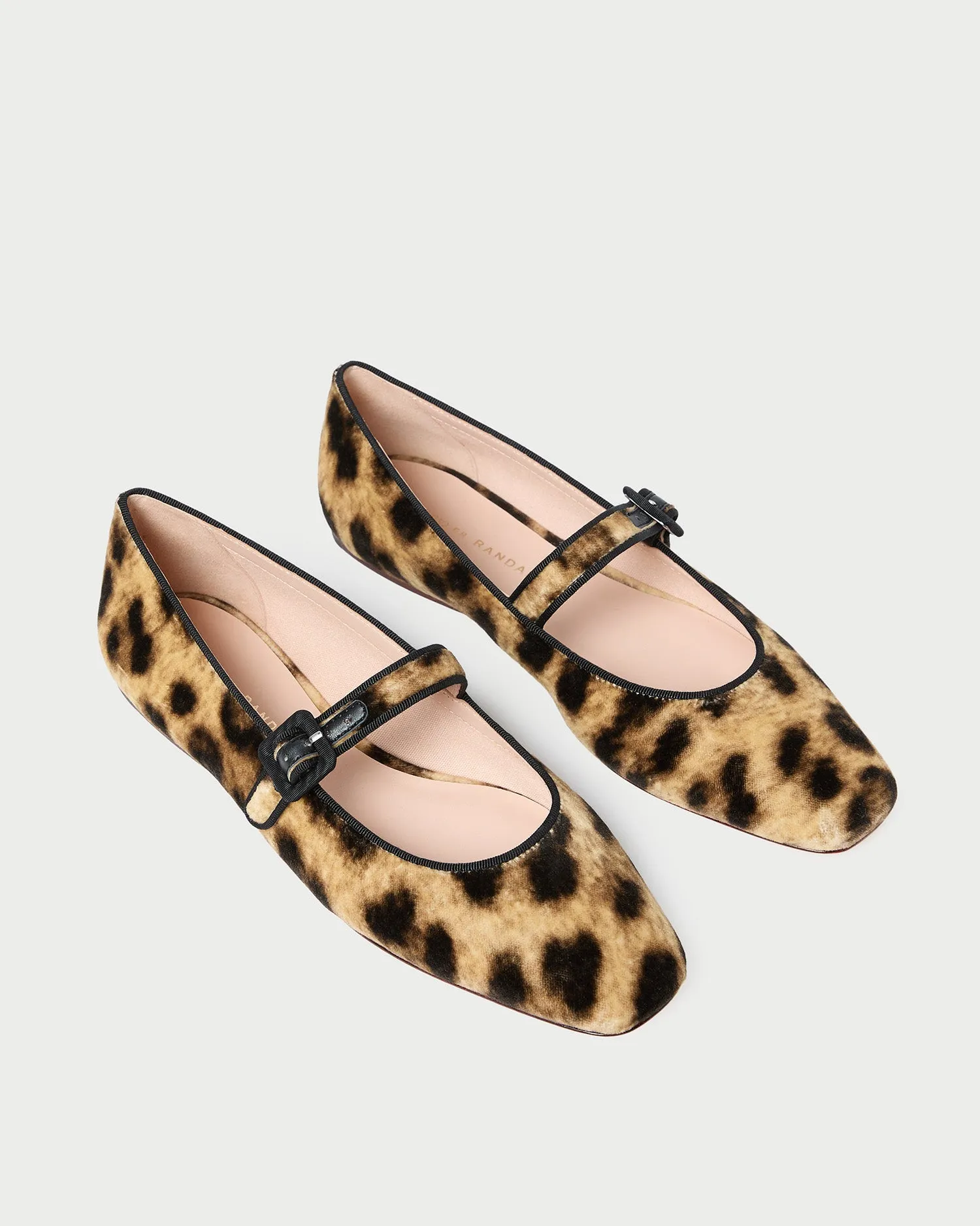 Ginger Leopard Velvet Mary Jane sold by Loeffler Randall product image thumbnail 4