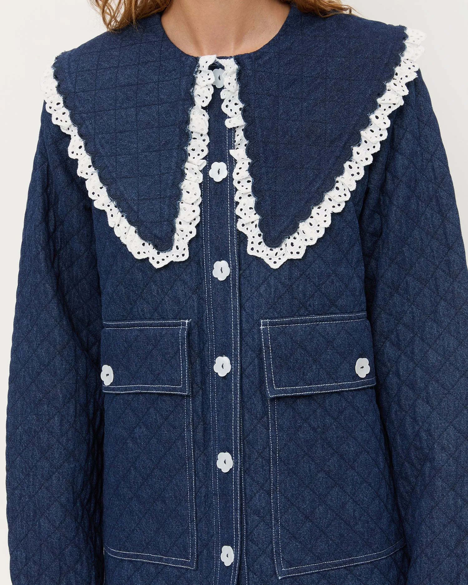 James Quilted Jacket sold by Loeffler Randall product image thumbnail 4