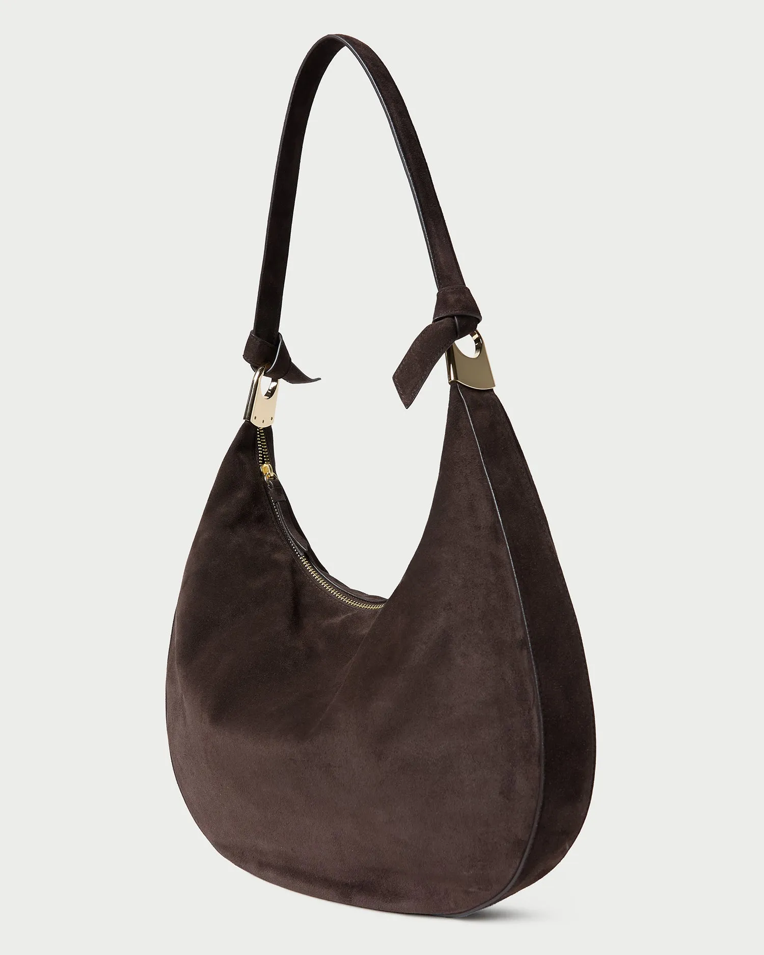 Morgan Brown Suede Shoulder Bag sold by Loeffler Randall product image thumbnail 4