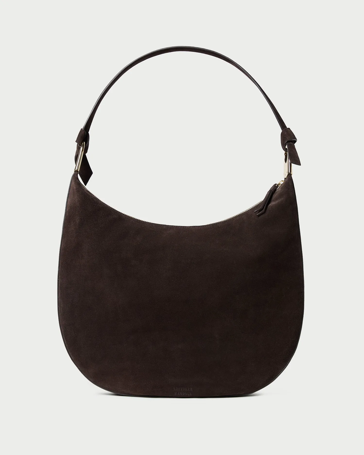 Morgan Brown Suede Shoulder Bag sold by Loeffler Randall
