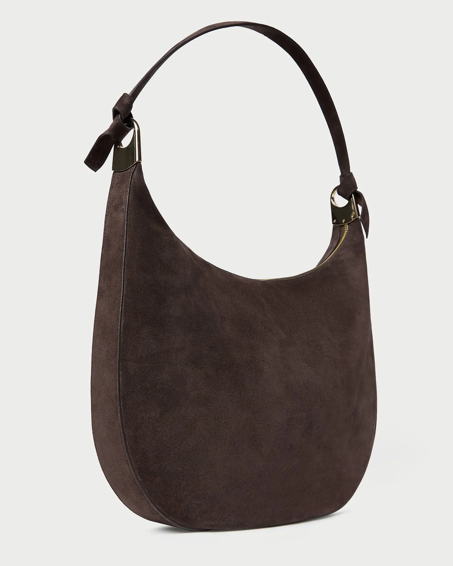 Morgan Brown Suede Shoulder Bag sold by Loeffler Randall product image thumbnail 2