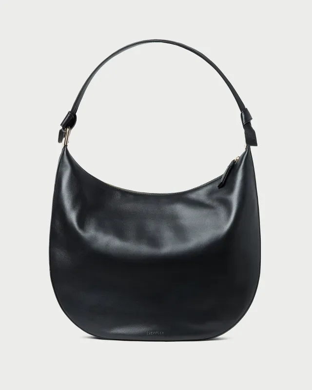 Morgan Black Leather Shoulder Bag sold by Loeffler Randall