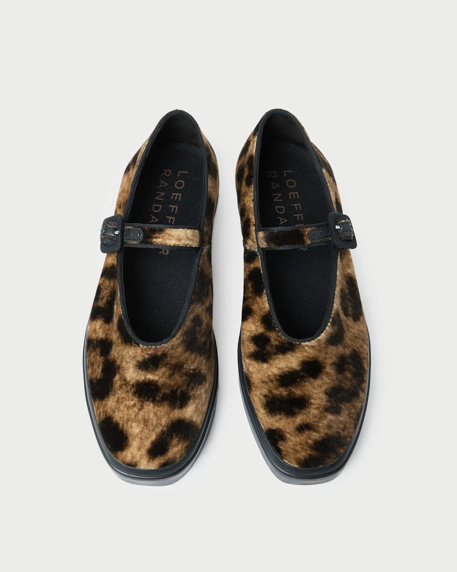 Cooper Leopard Velvet Mary Jane Sneaker sold by Loeffler Randall
