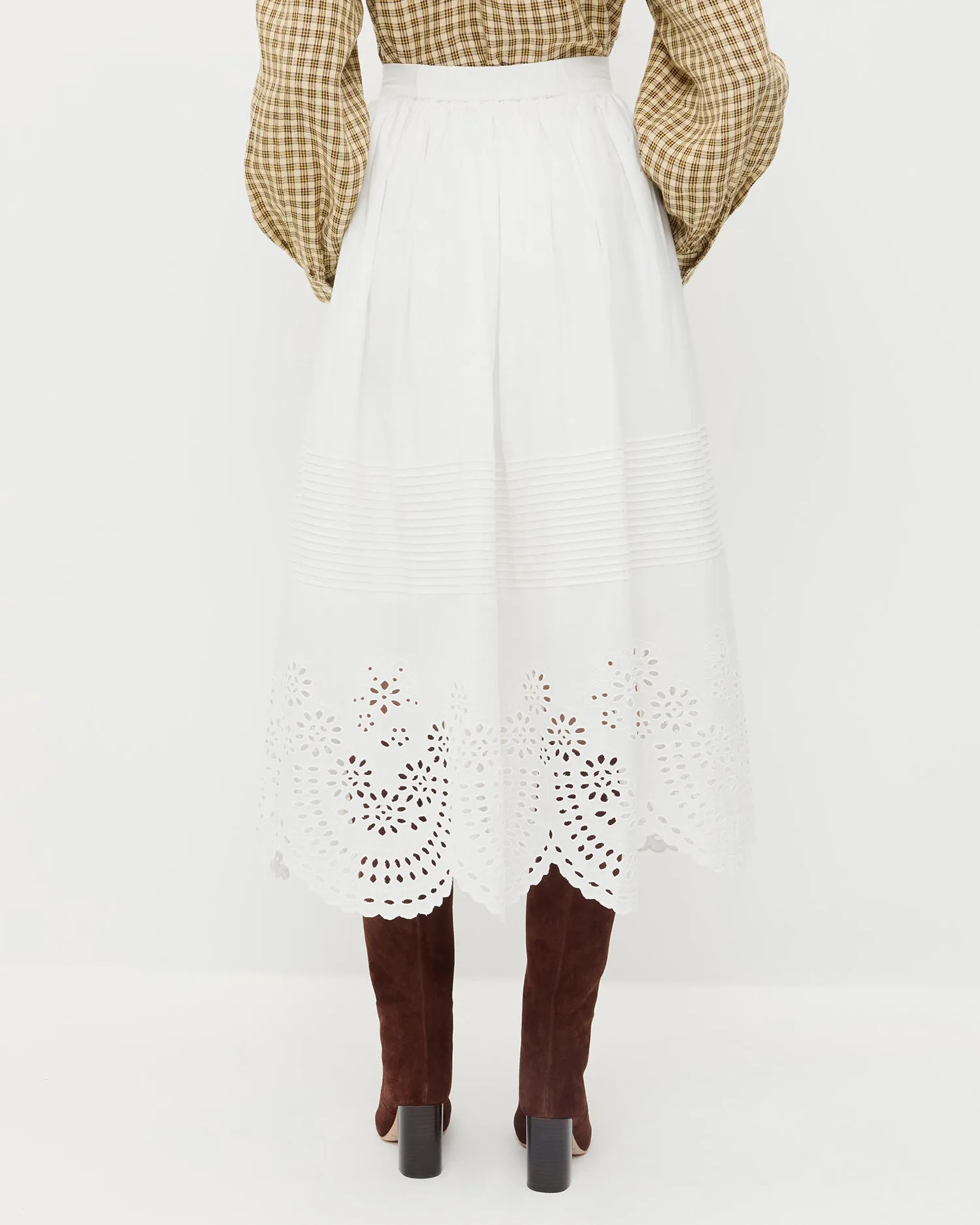 Tinsley Broderie Skirt sold by Loeffler Randall product image thumbnail 3