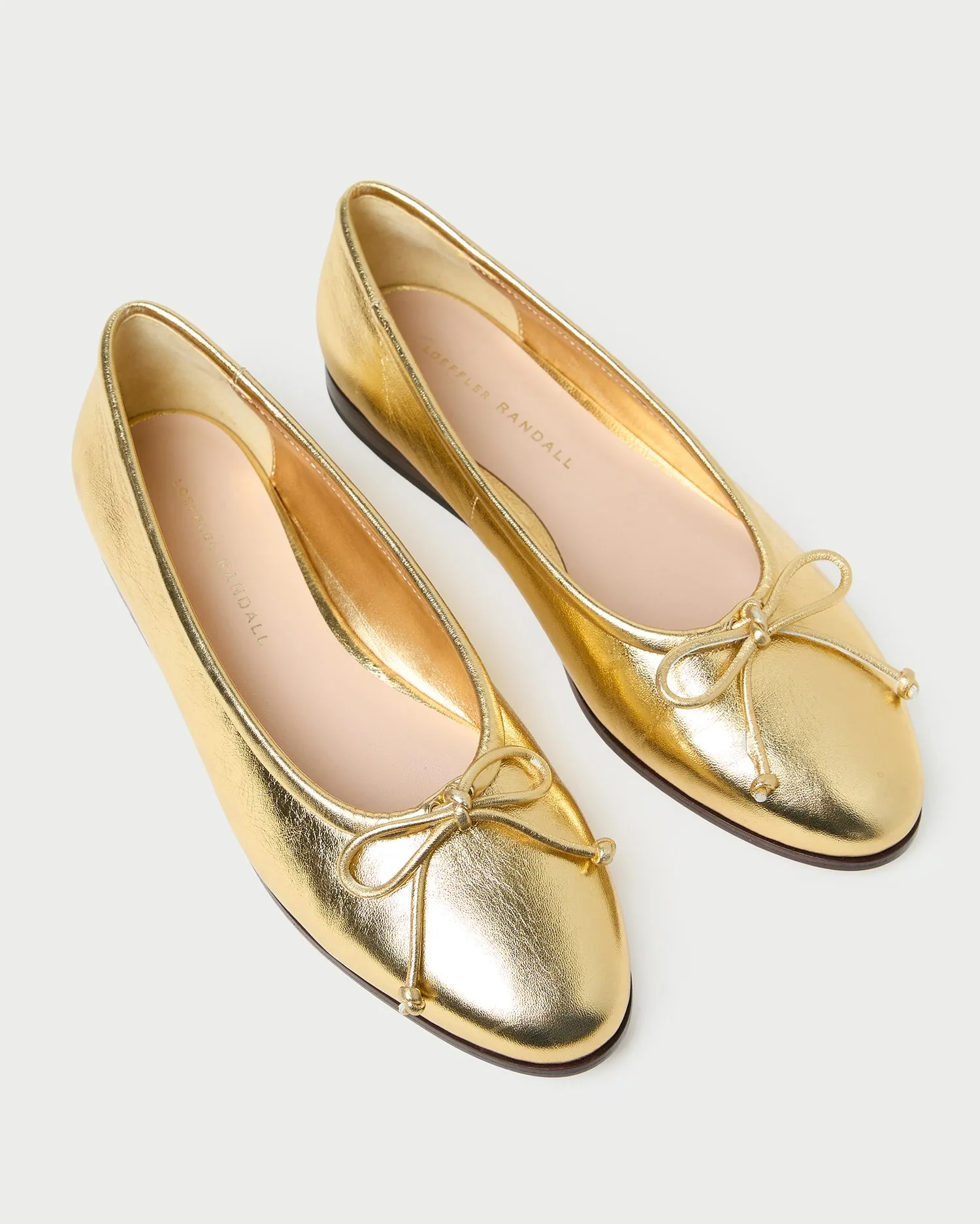 Noelle Champagne Ballet Flat sold by Loeffler Randall product image thumbnail 4