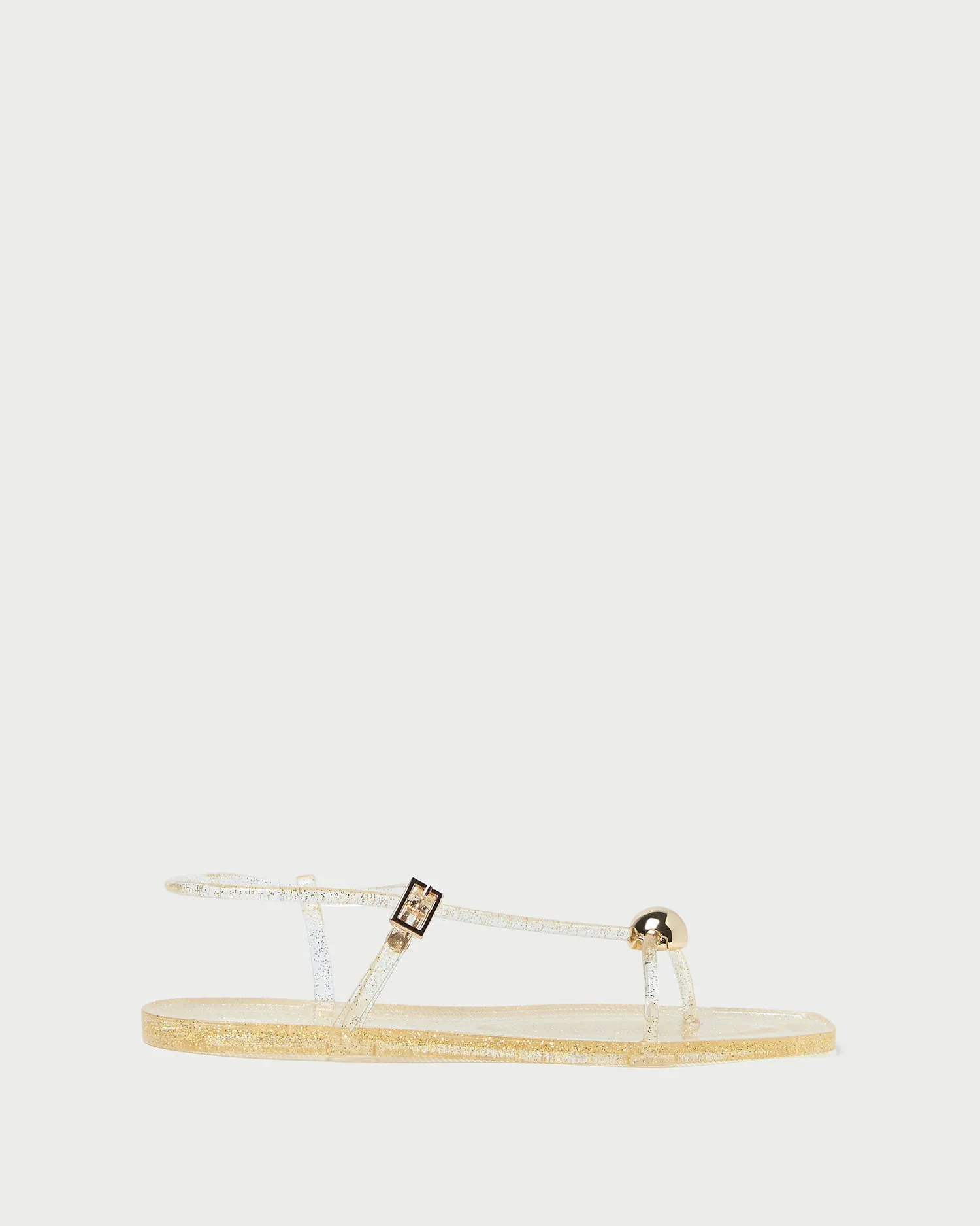 Dana Champagne Strappy Jelly Sandal sold by Loeffler Randall product image thumbnail 3