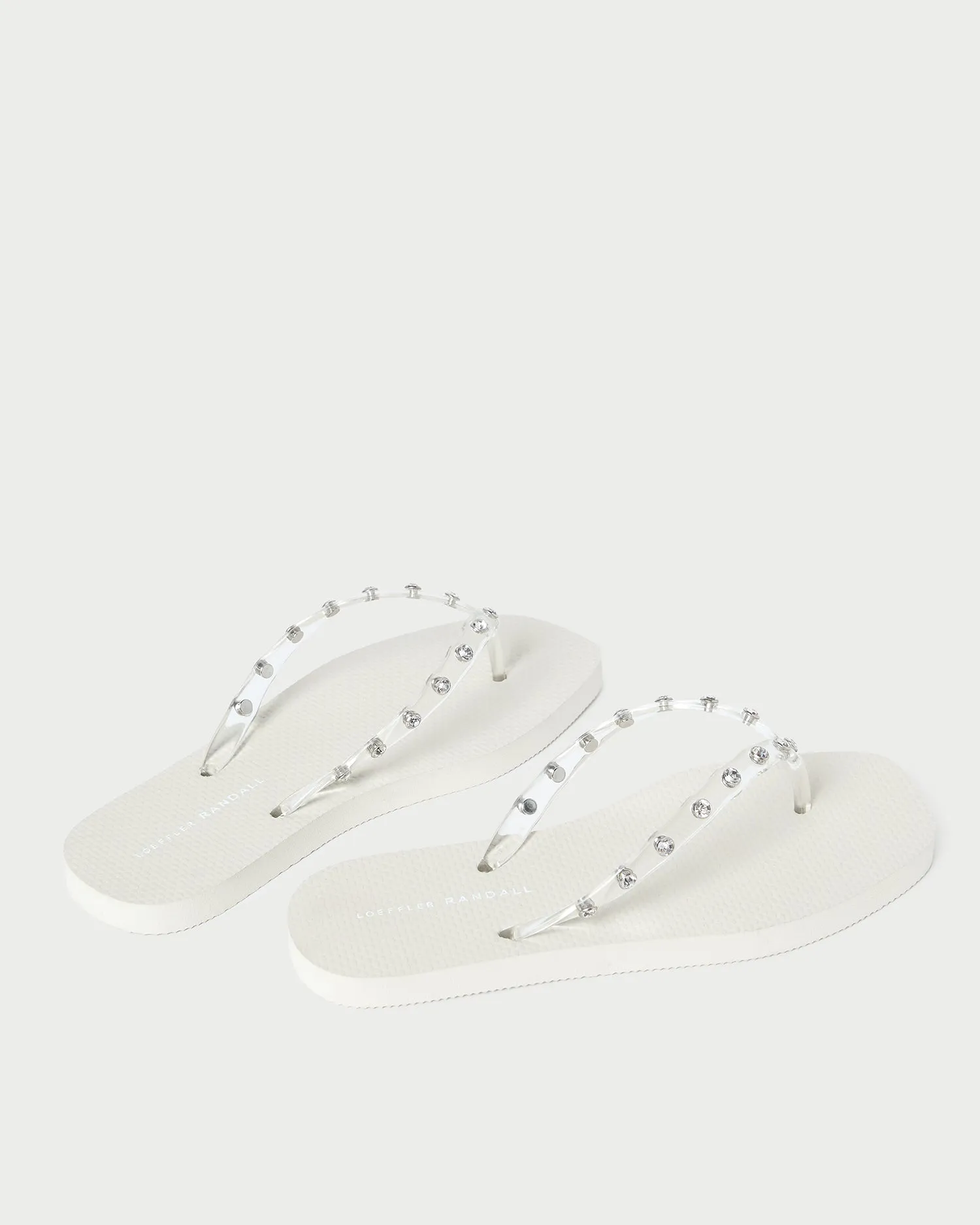 Taryn Cream Jelly Flip Flop sold by Loeffler Randall product image thumbnail 4