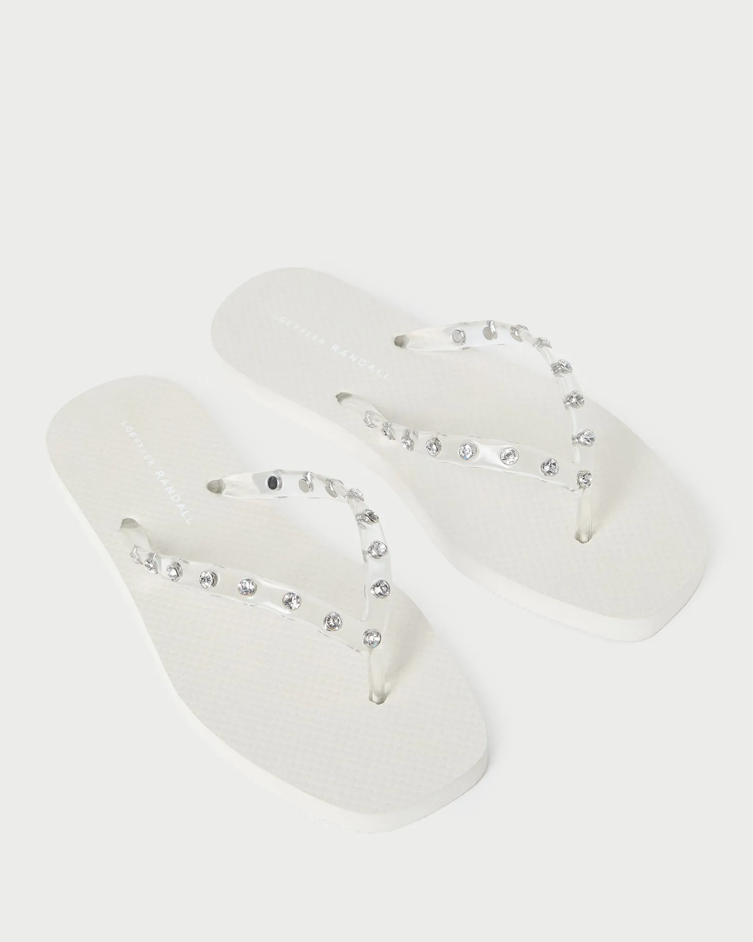 Taryn Cream Jelly Flip Flop sold by Loeffler Randall product image thumbnail 5