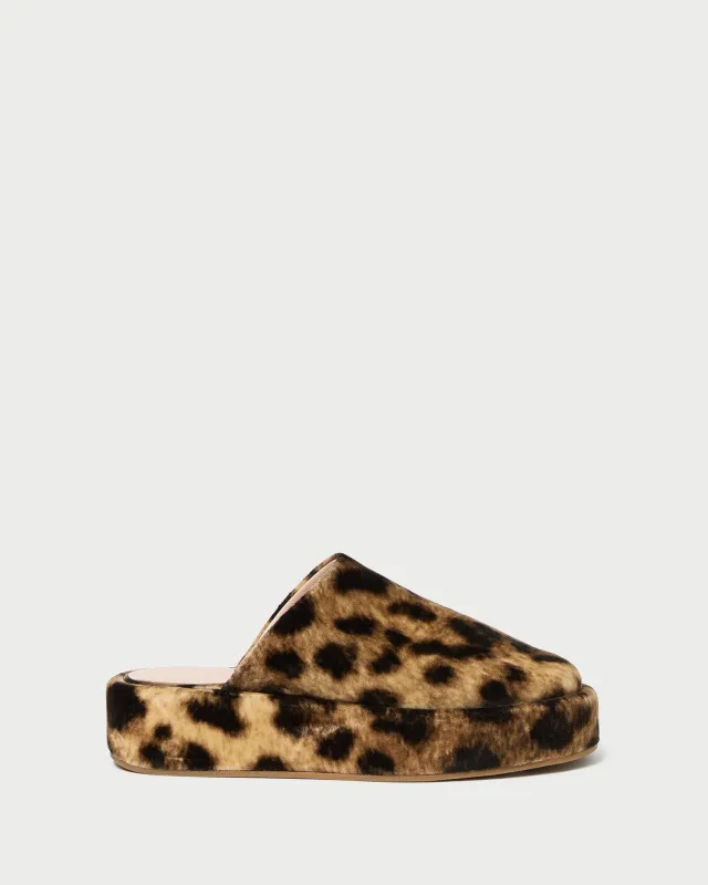 Haven Leopard Velvet Mule sold by Loeffler Randall