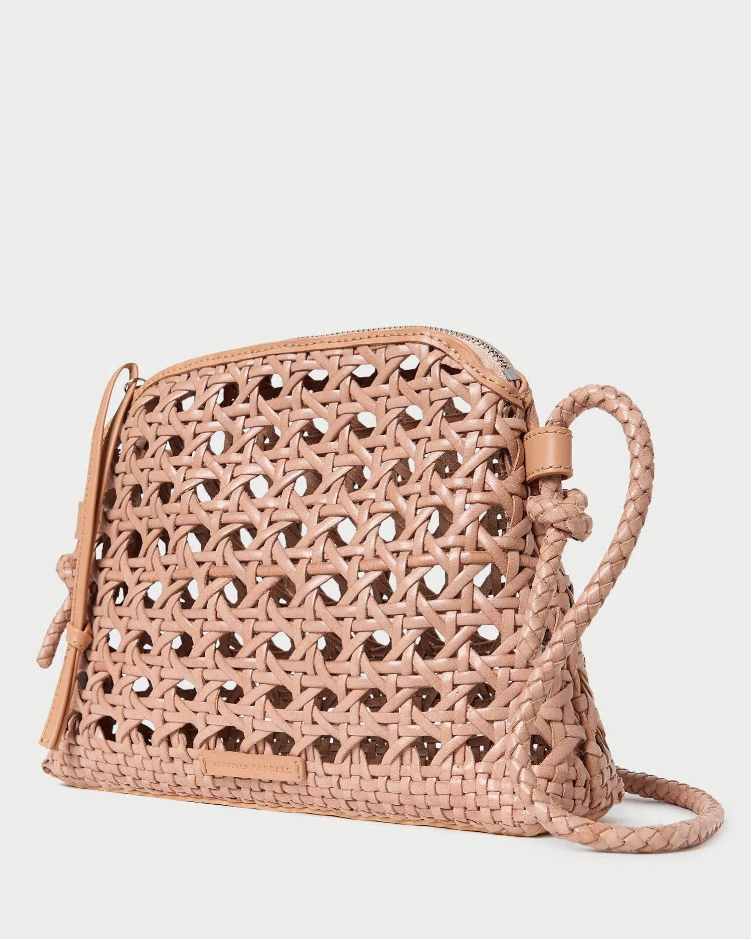 Mallory Desert Sand Woven Crossbody sold by Loeffler Randall product image thumbnail 2