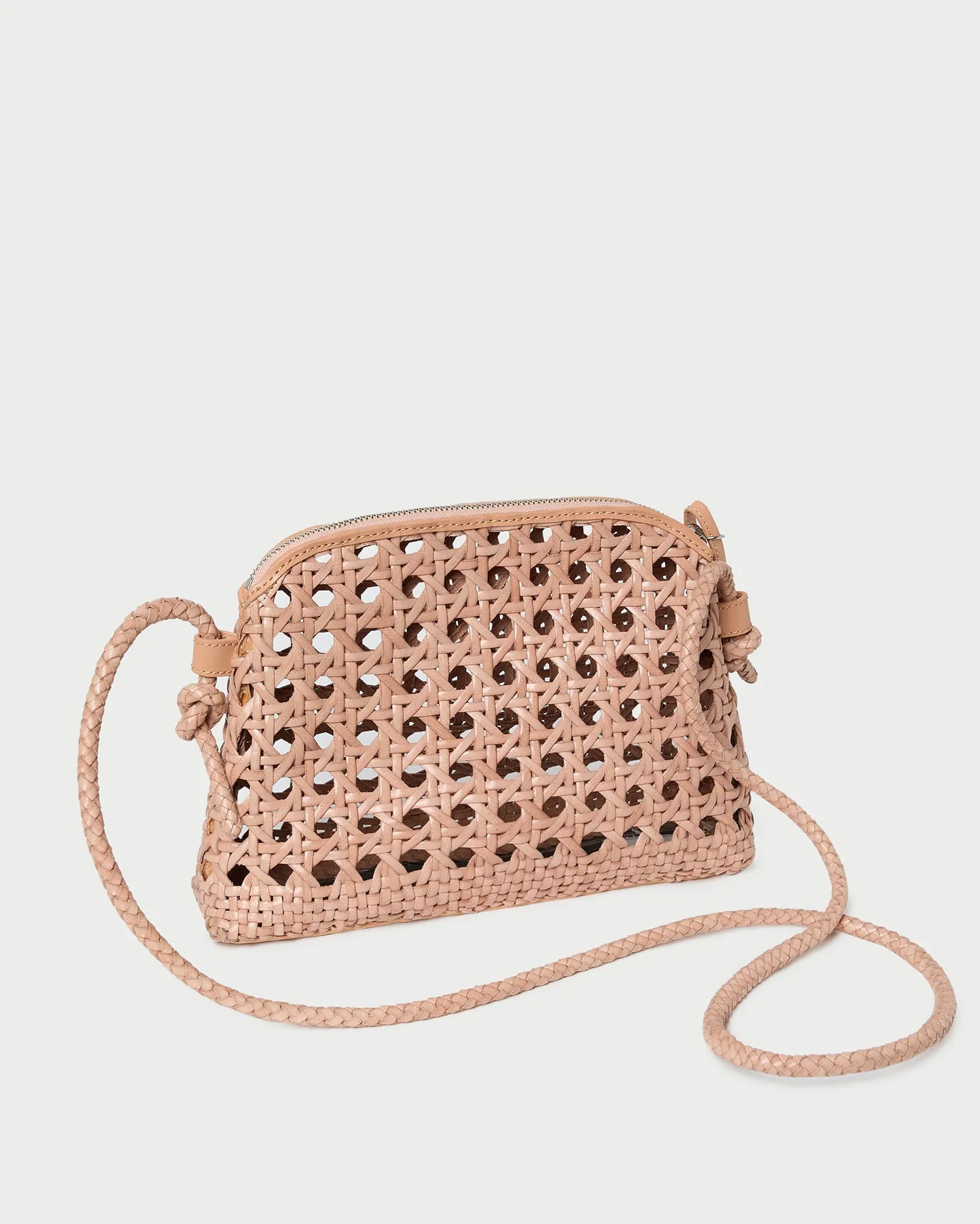 Mallory Desert Sand Woven Crossbody sold by Loeffler Randall product image thumbnail 3