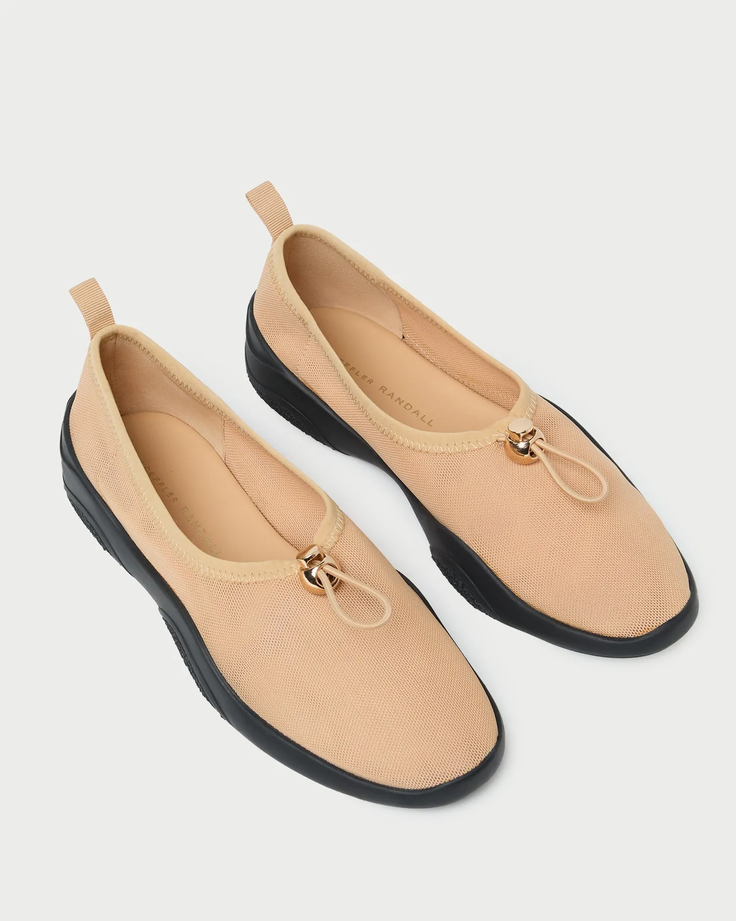 Raina Caramel Mesh Flat sold by Loeffler Randall product image thumbnail 4