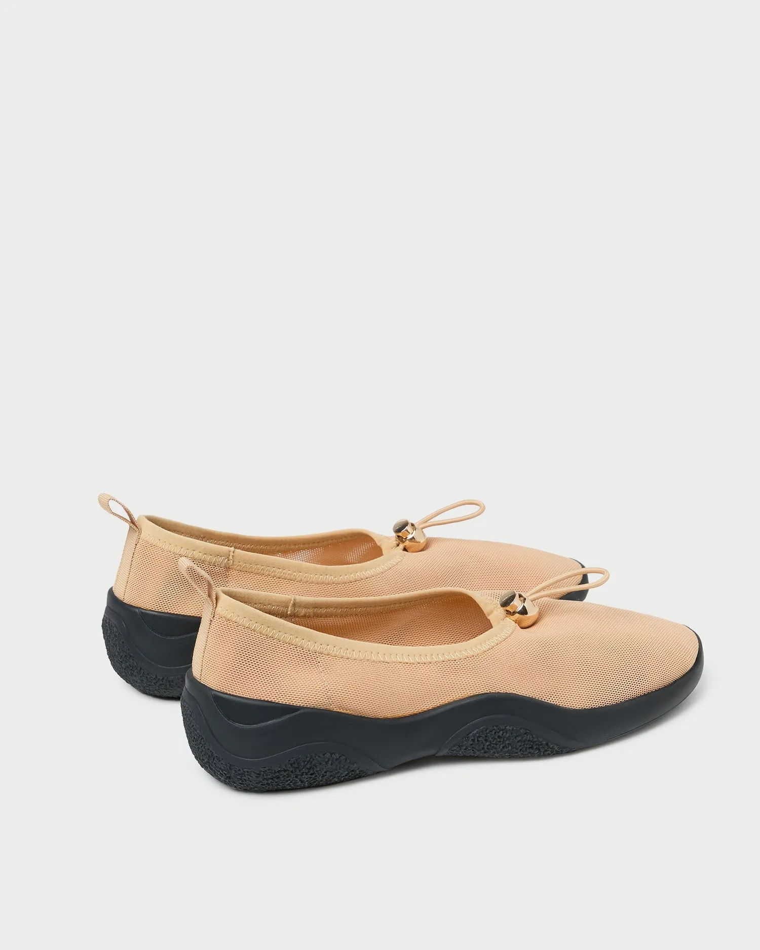 Raina Caramel Mesh Flat sold by Loeffler Randall product image thumbnail 5