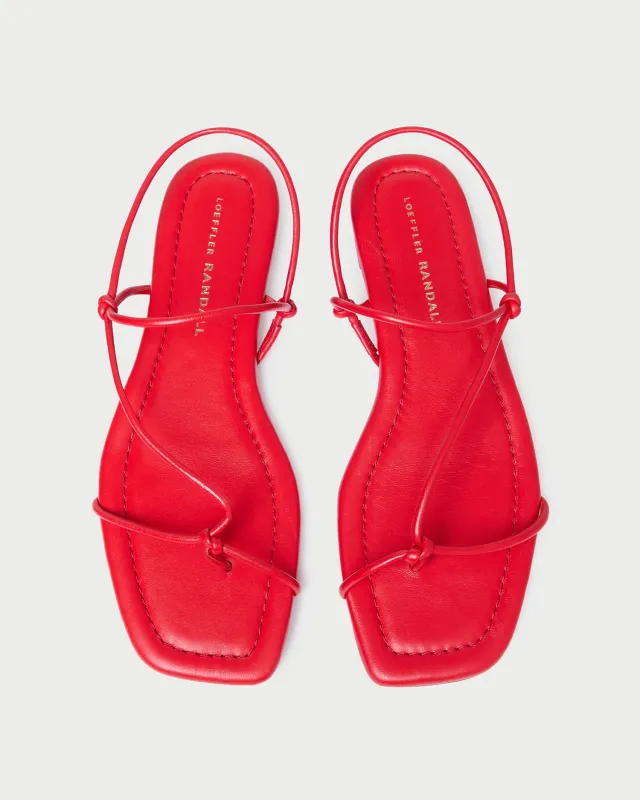 Eleanor Red Strappy Sandal sold by Loeffler Randall