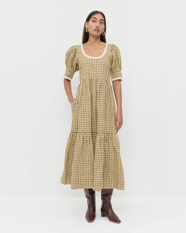 Gillian Puff-Sleeve Dress sold by Loeffler Randall