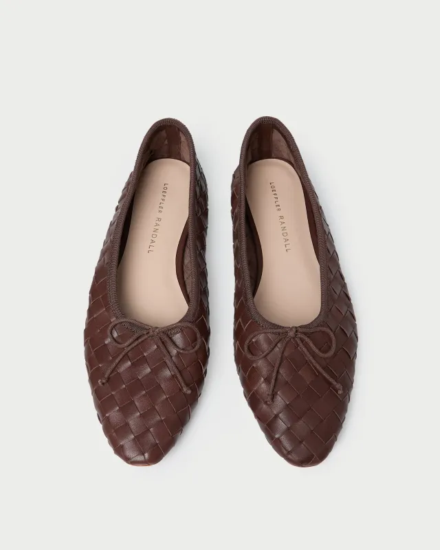 Landry Woven Ballet Flat sold by Loeffler Randall