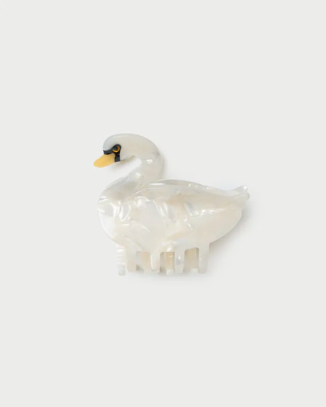 Swan Pearl Hairclip sold by Loeffler Randall