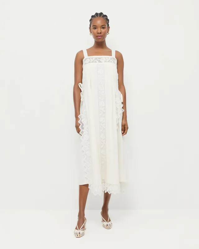 Poppy Lace Trim Dress sold by Loeffler Randall