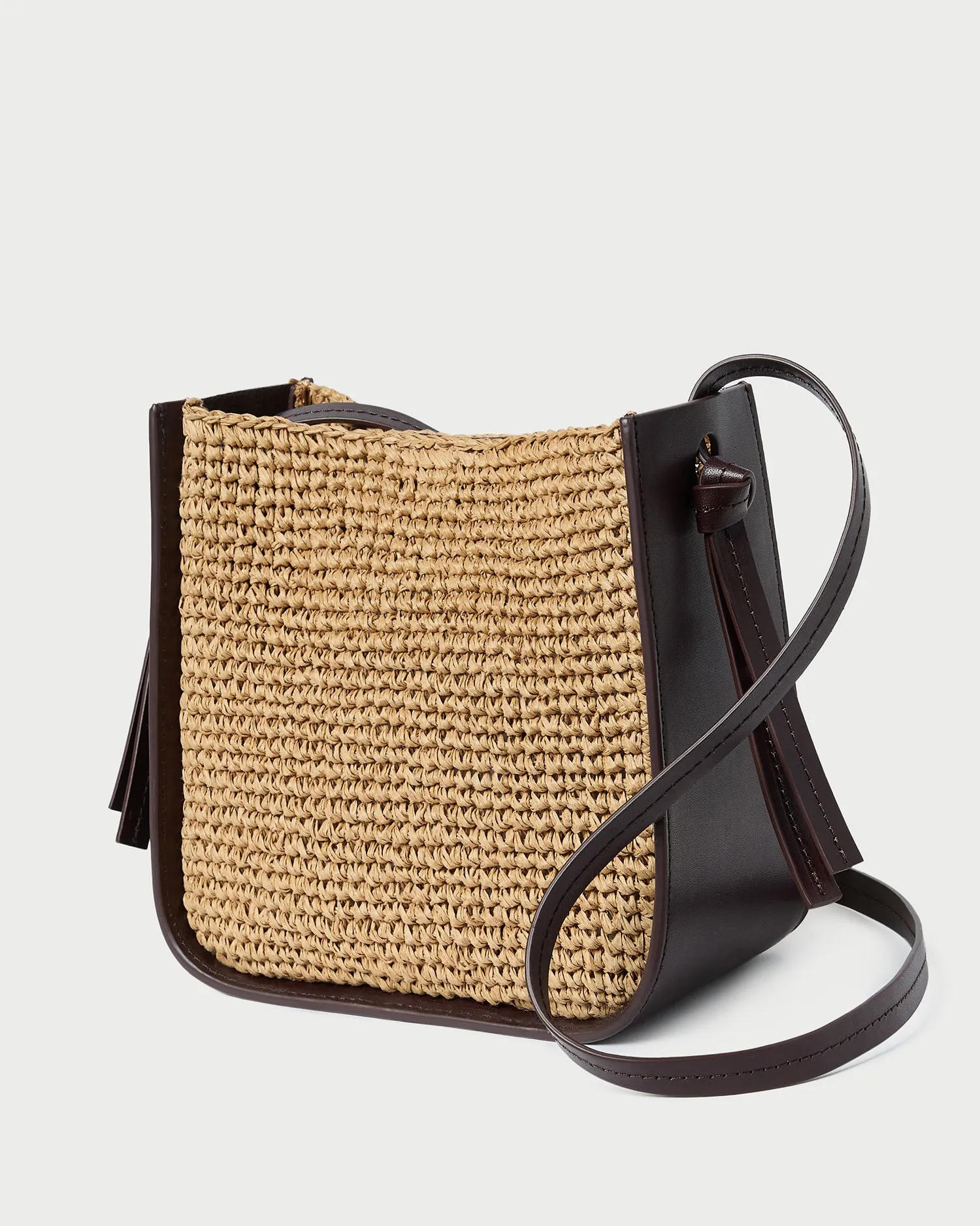 Avalon Brown/Espresso Crochet Crossbody sold by Loeffler Randall product image thumbnail 2