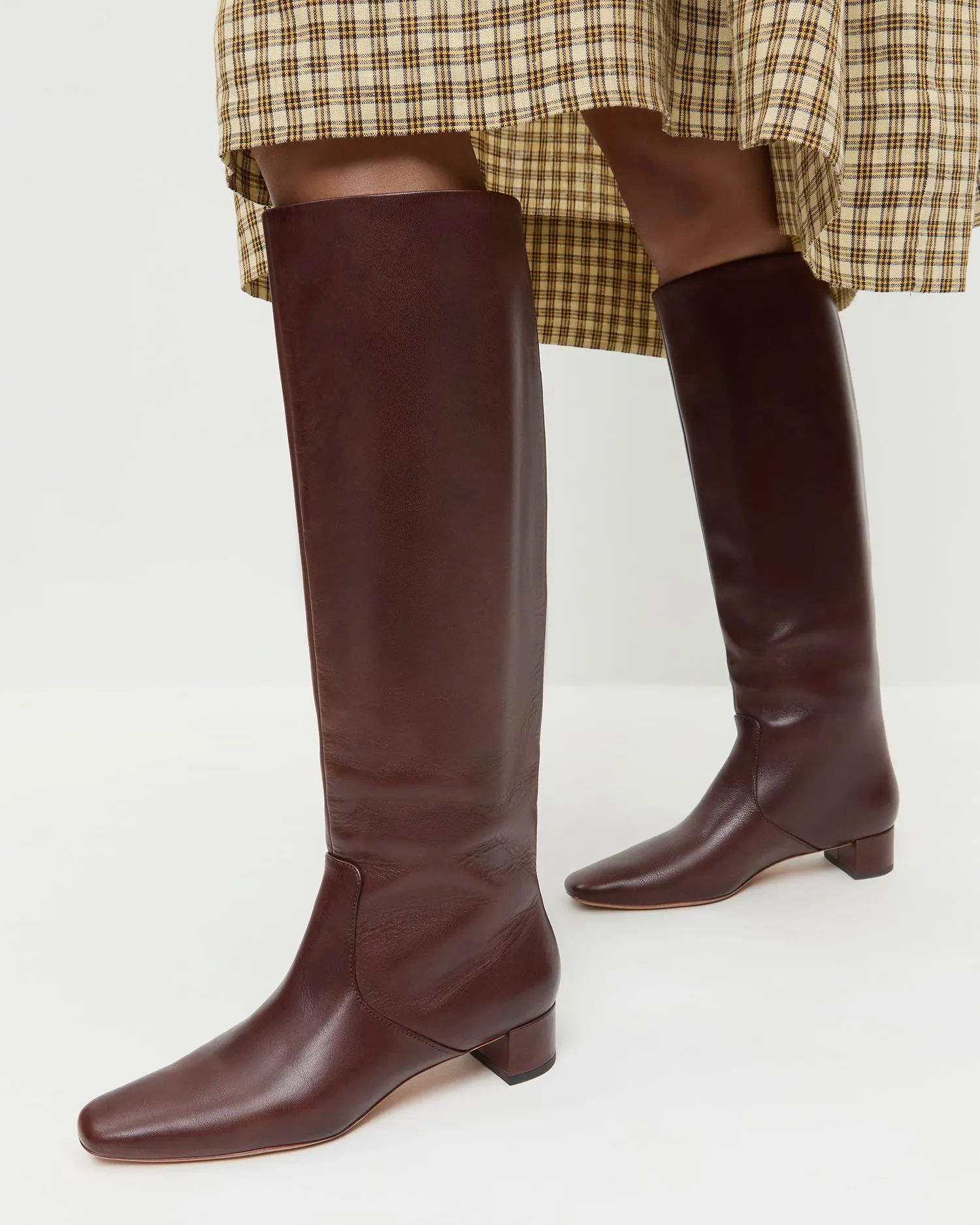 Indy Espresso Leather Tall Boot sold by Loeffler Randall product image thumbnail 2