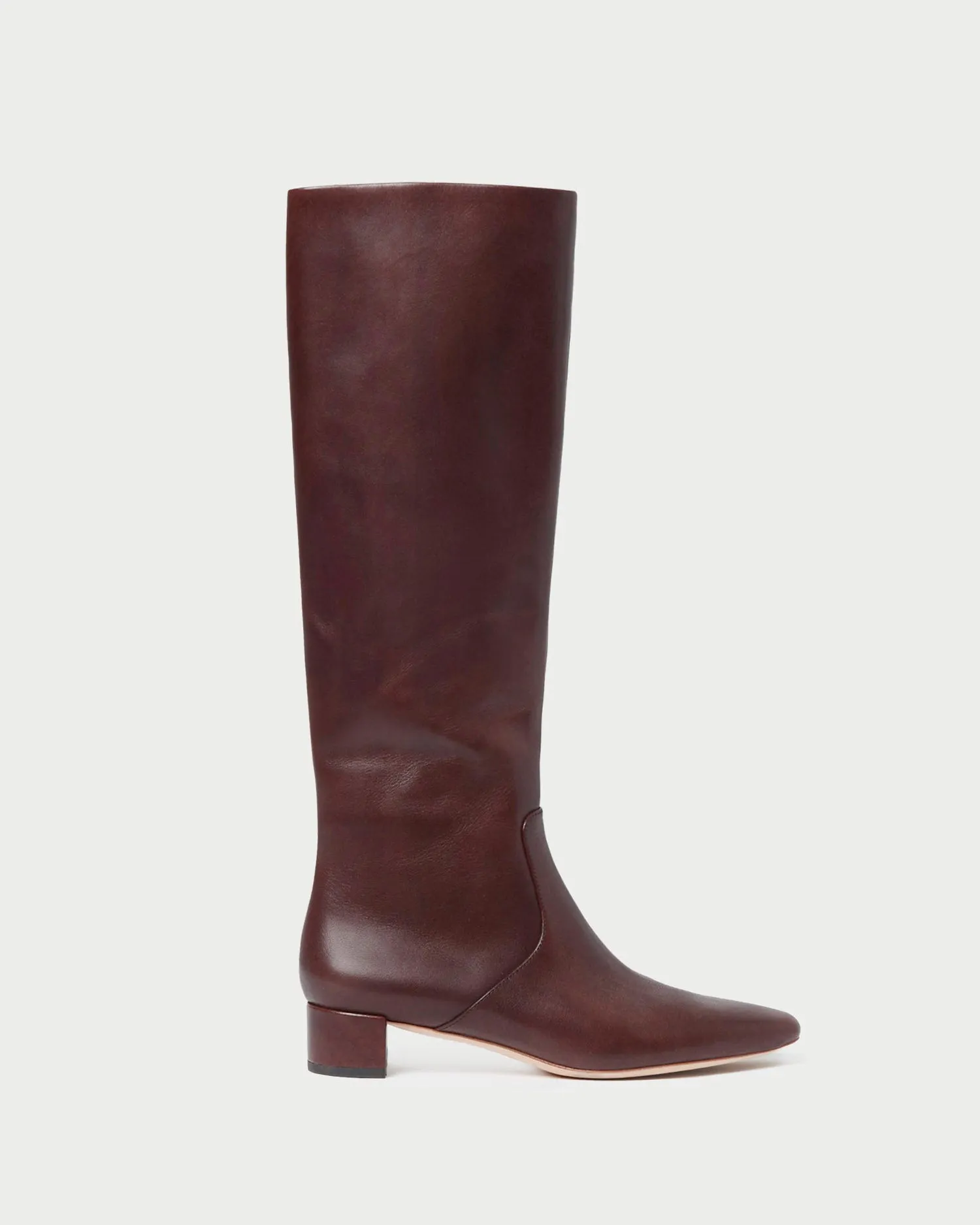 Indy Espresso Leather Tall Boot sold by Loeffler Randall