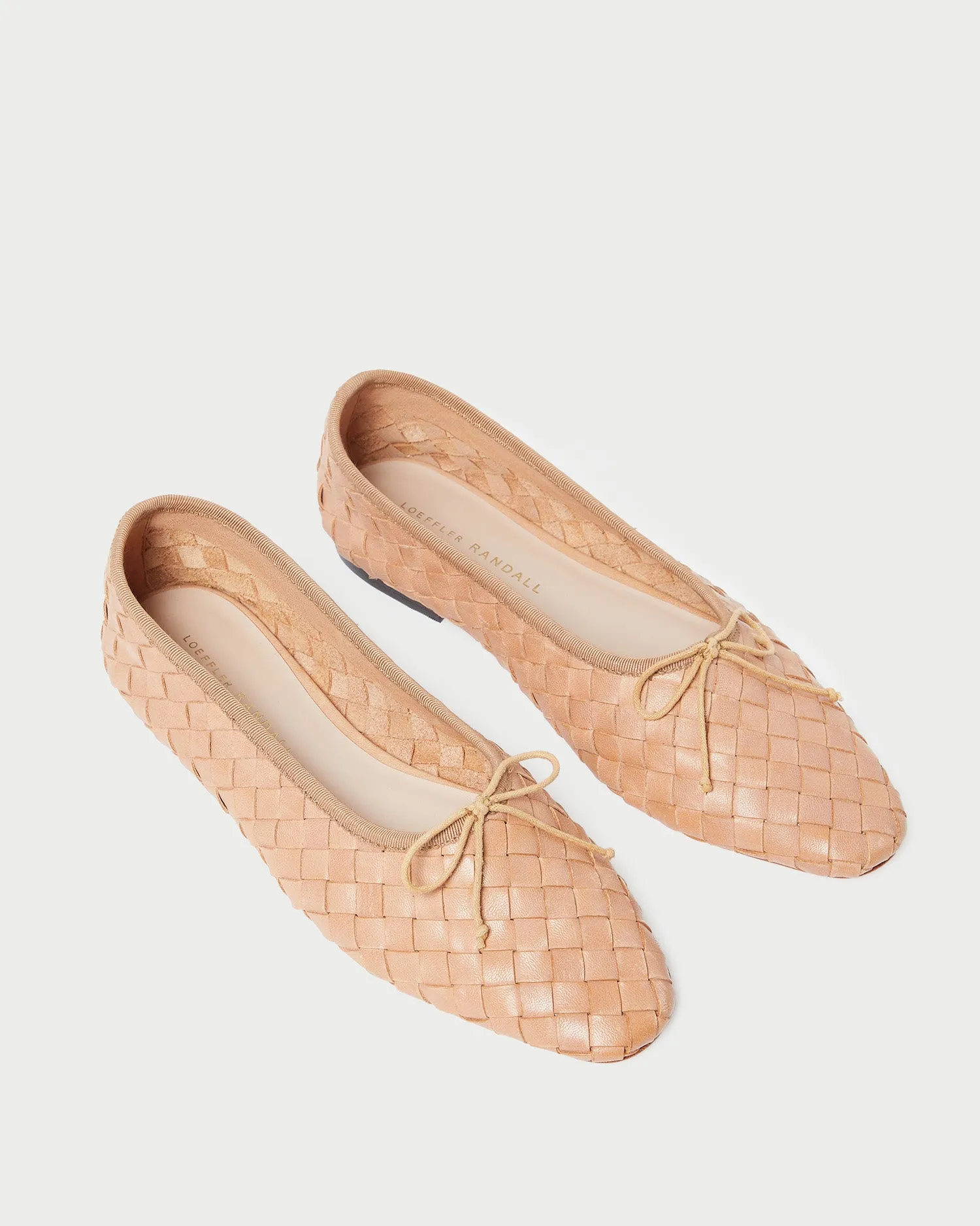 Landry Honey Woven Ballet Flat sold by Loeffler Randall product image thumbnail 4