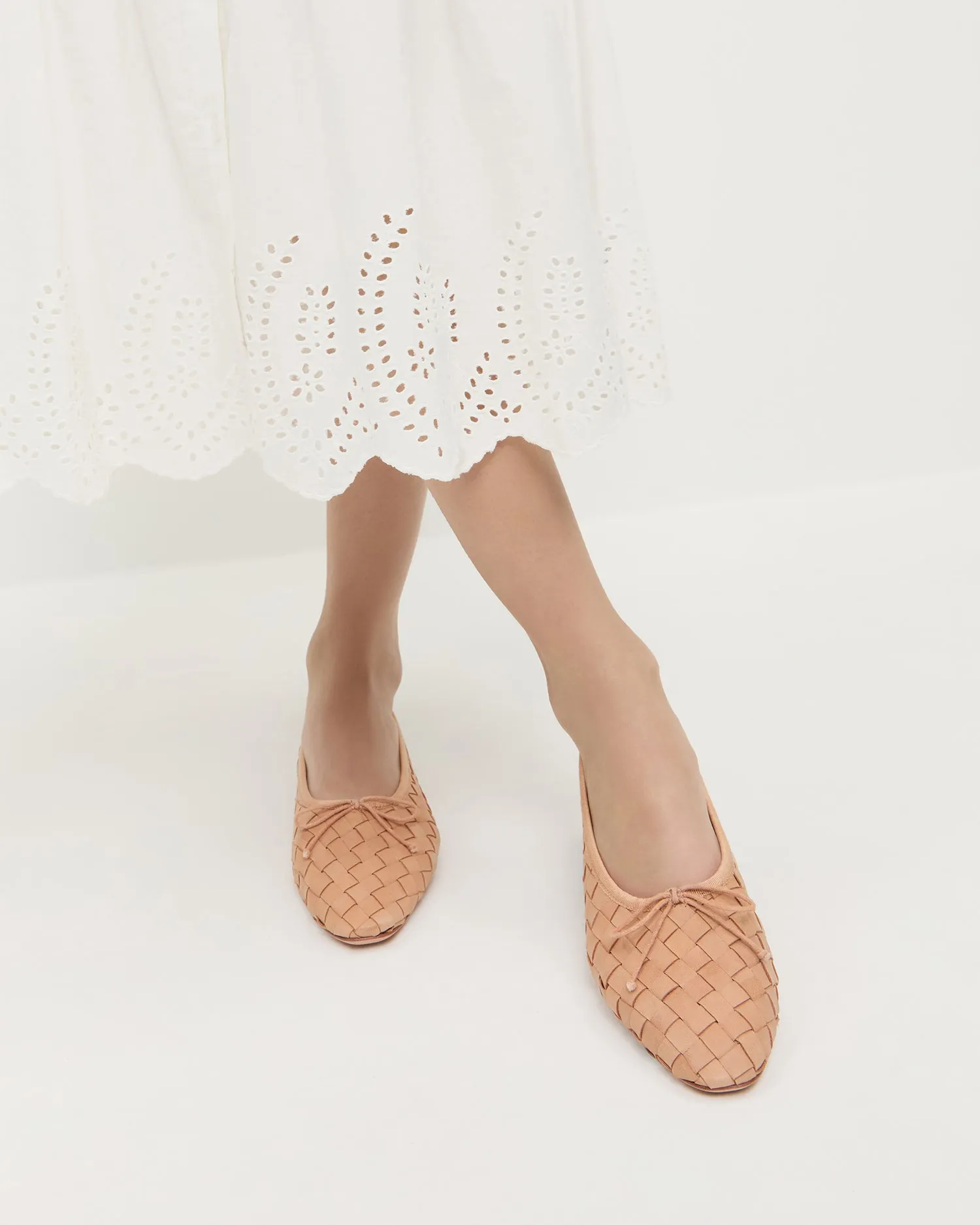 Landry Honey Woven Ballet Flat sold by Loeffler Randall product image thumbnail 2
