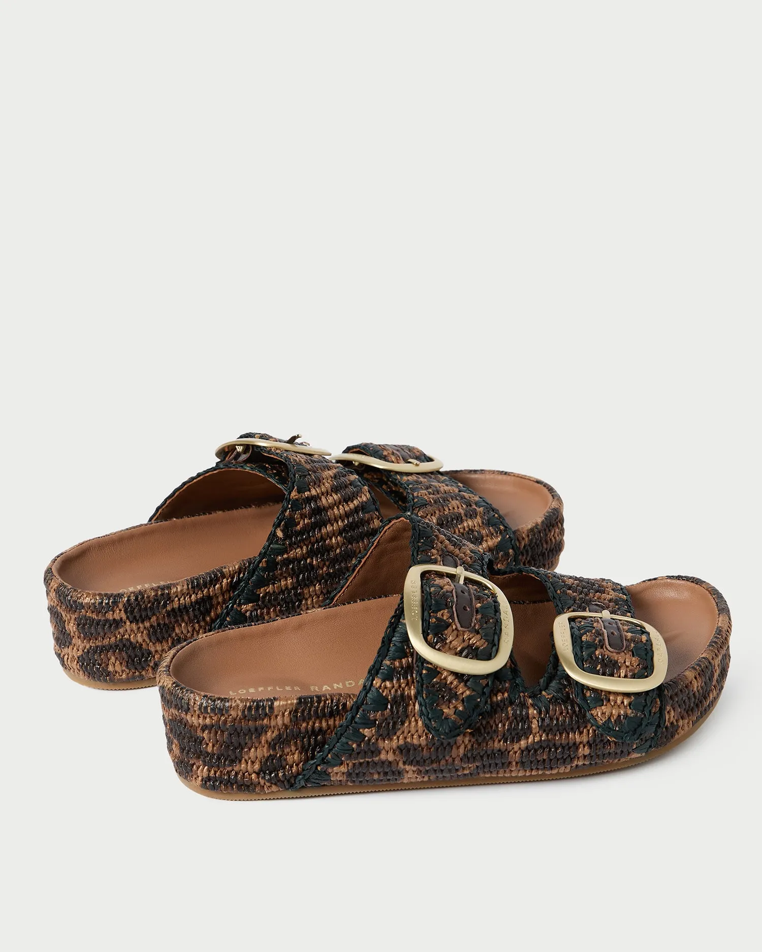 Theo Leopard Two-Band Sandal sold by Loeffler Randall product image thumbnail 5