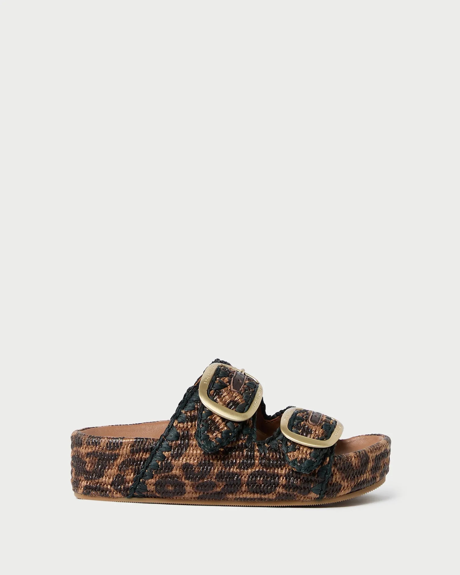 Theo Leopard Two-Band Sandal sold by Loeffler Randall product image thumbnail 3