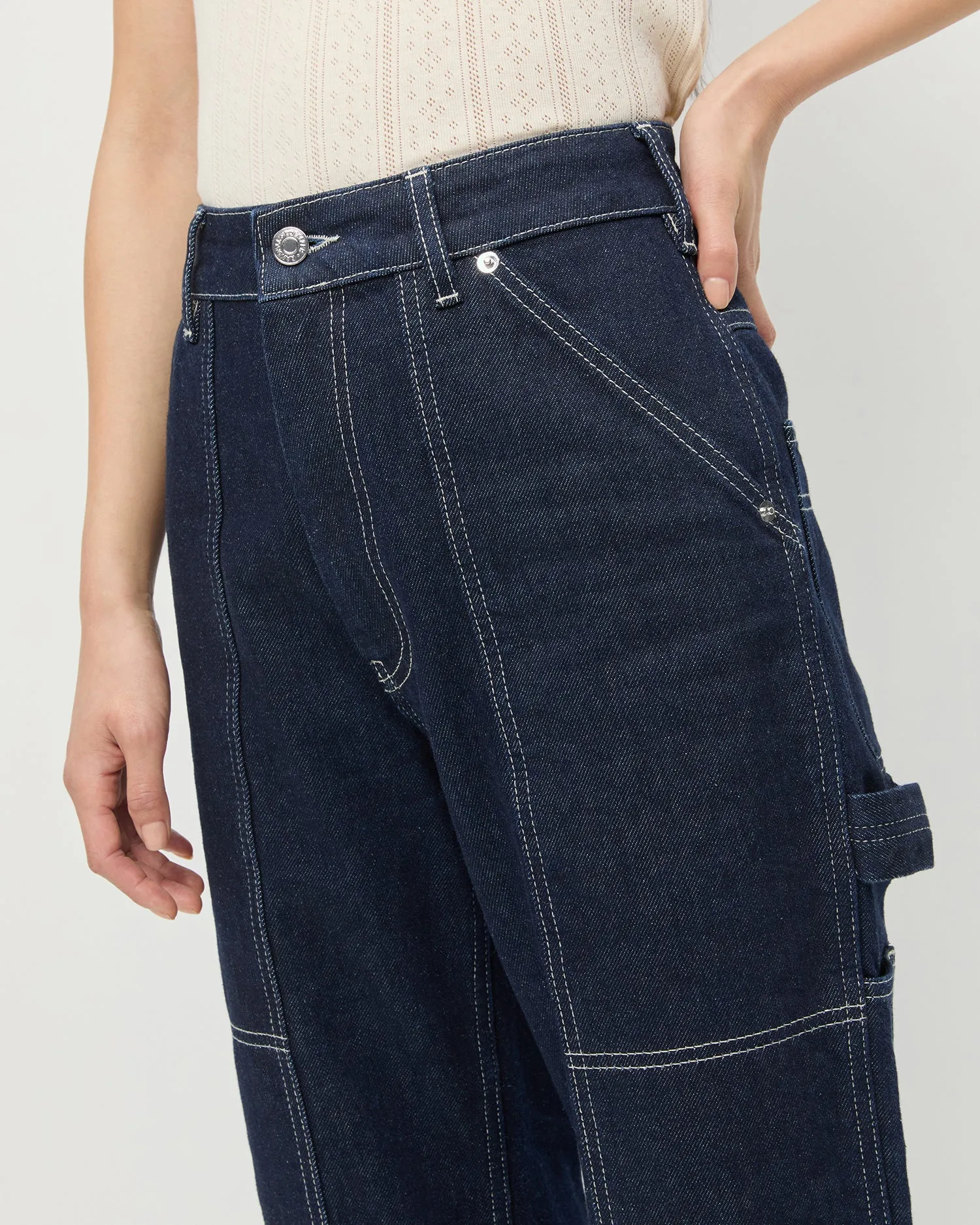 Molly Workwear Jean sold by Loeffler Randall product image thumbnail 4