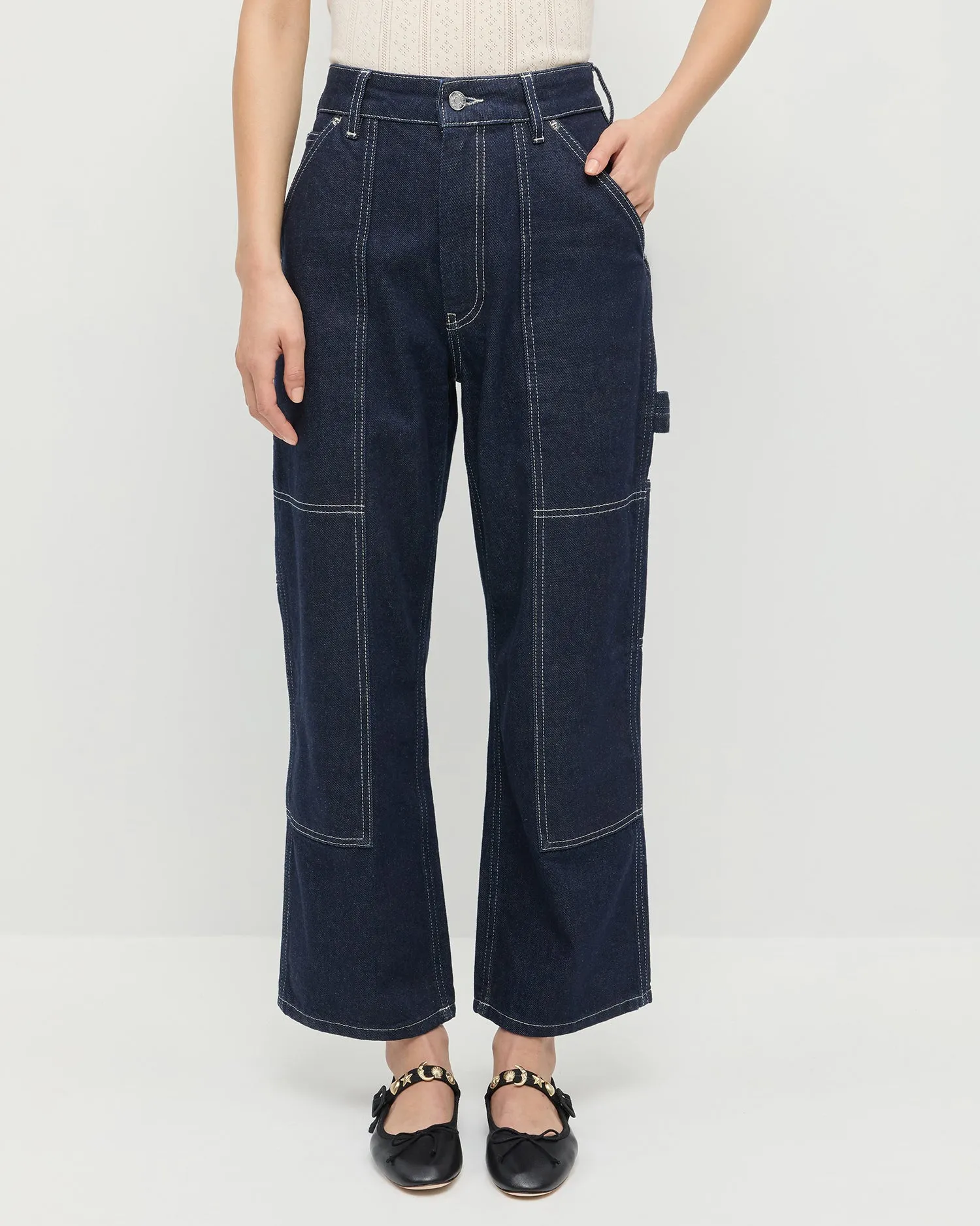 Molly Workwear Jean sold by Loeffler Randall