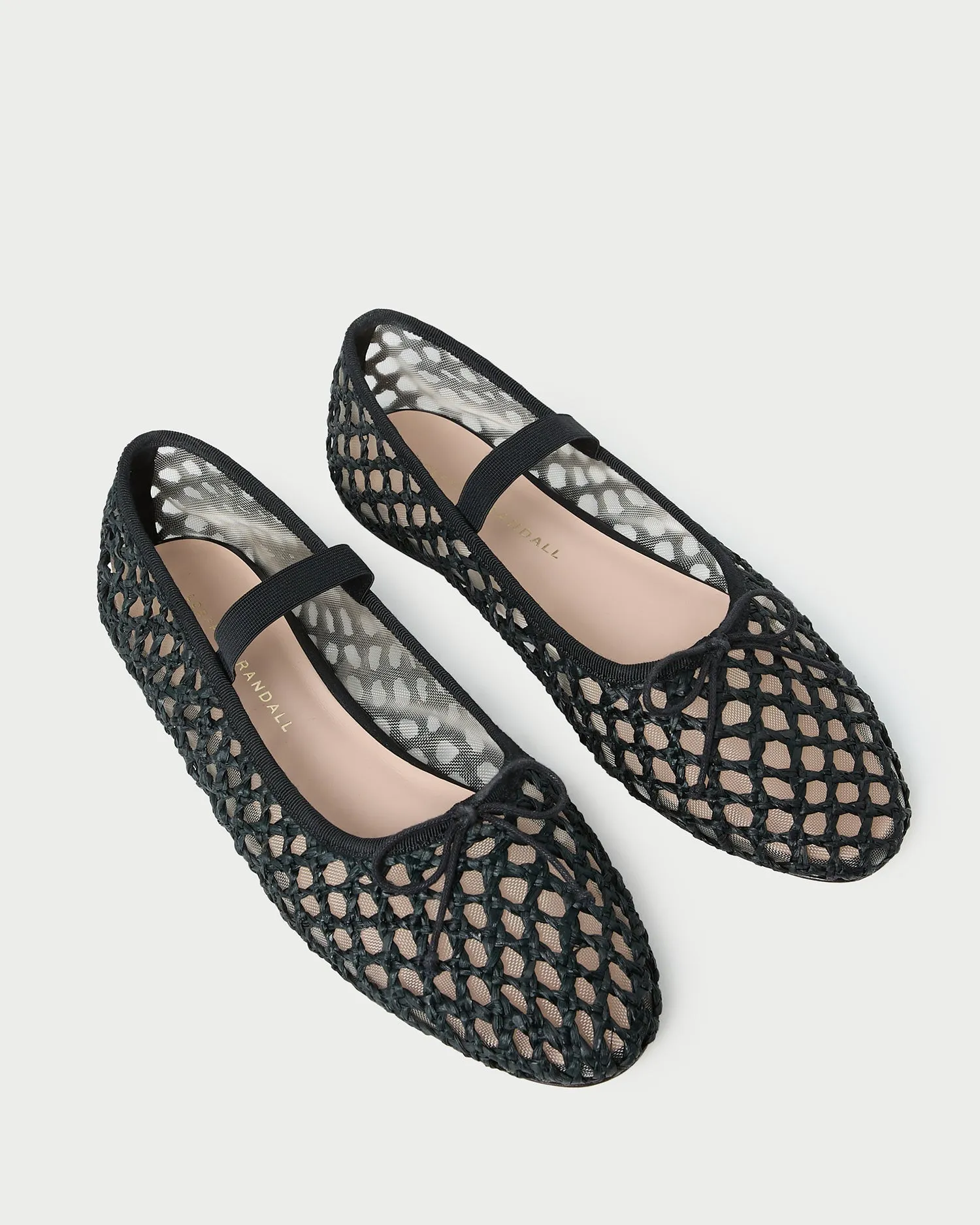 Leonie Black Crochet Ballet Flat sold by Loeffler Randall product image thumbnail 5