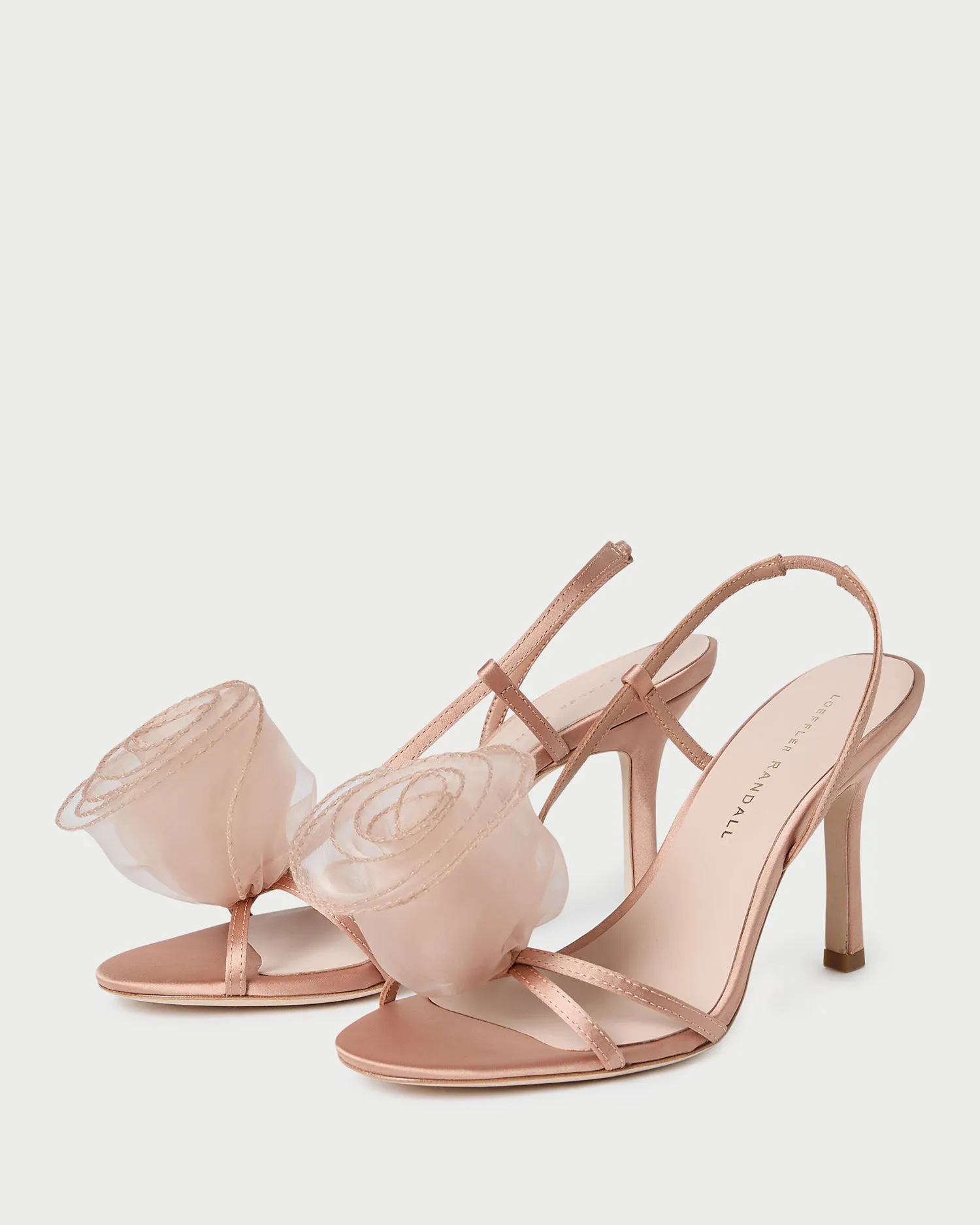 Steph Blush Organza Rose Sandal sold by Loeffler Randall product image thumbnail 5