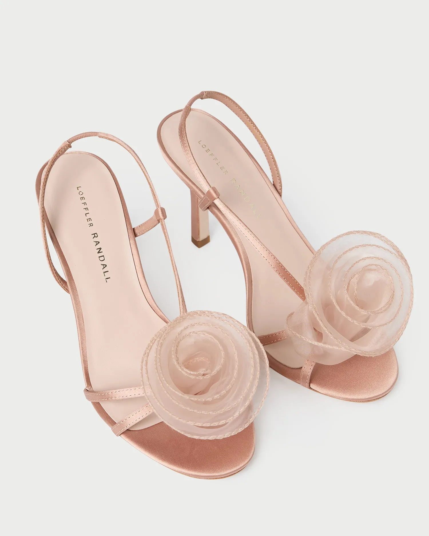 Steph Blush Organza Rose Sandal sold by Loeffler Randall product image thumbnail 3