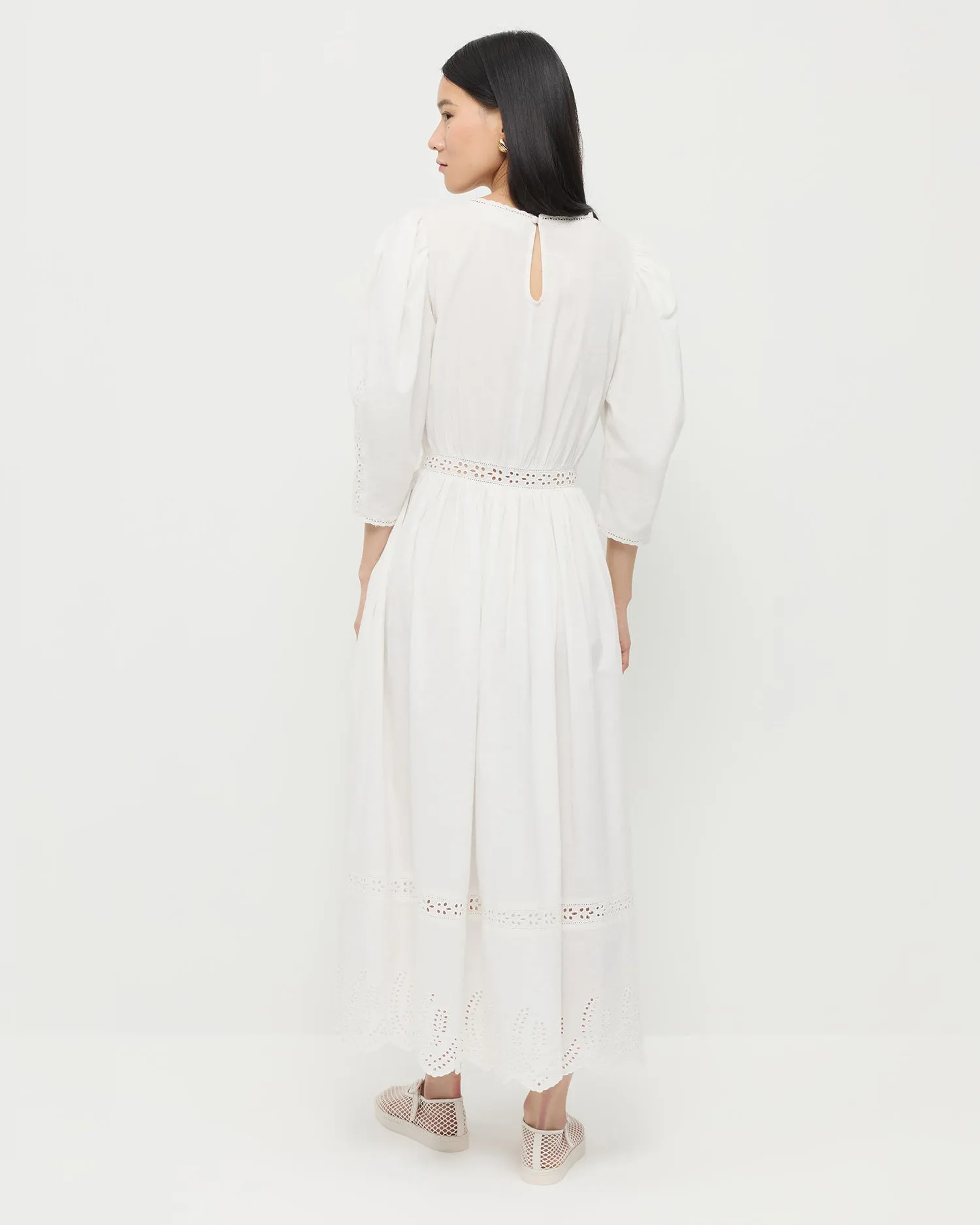 Thelma Eyelet Dress sold by Loeffler Randall product image thumbnail 3